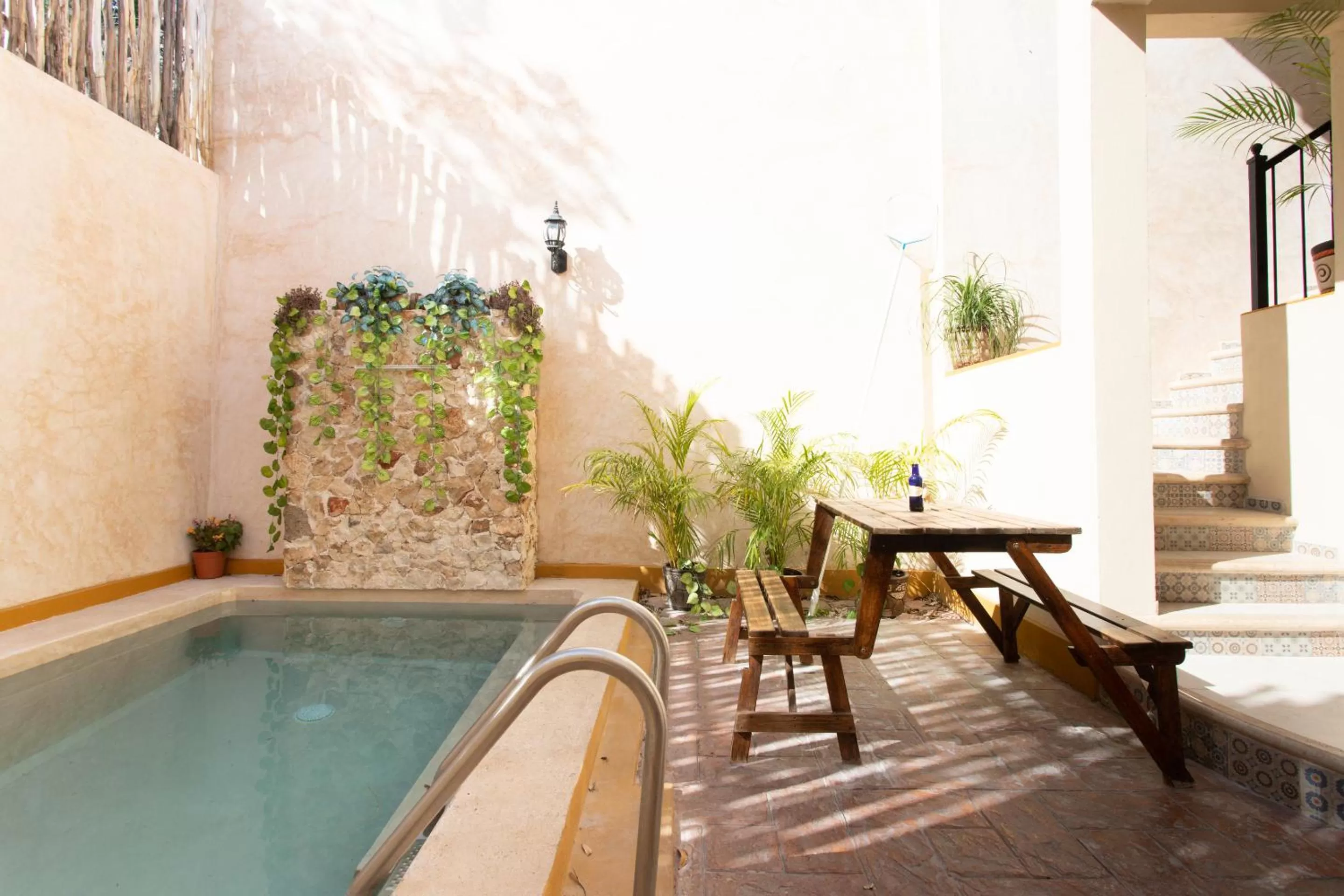 Swimming pool in Hotel Casa Rico