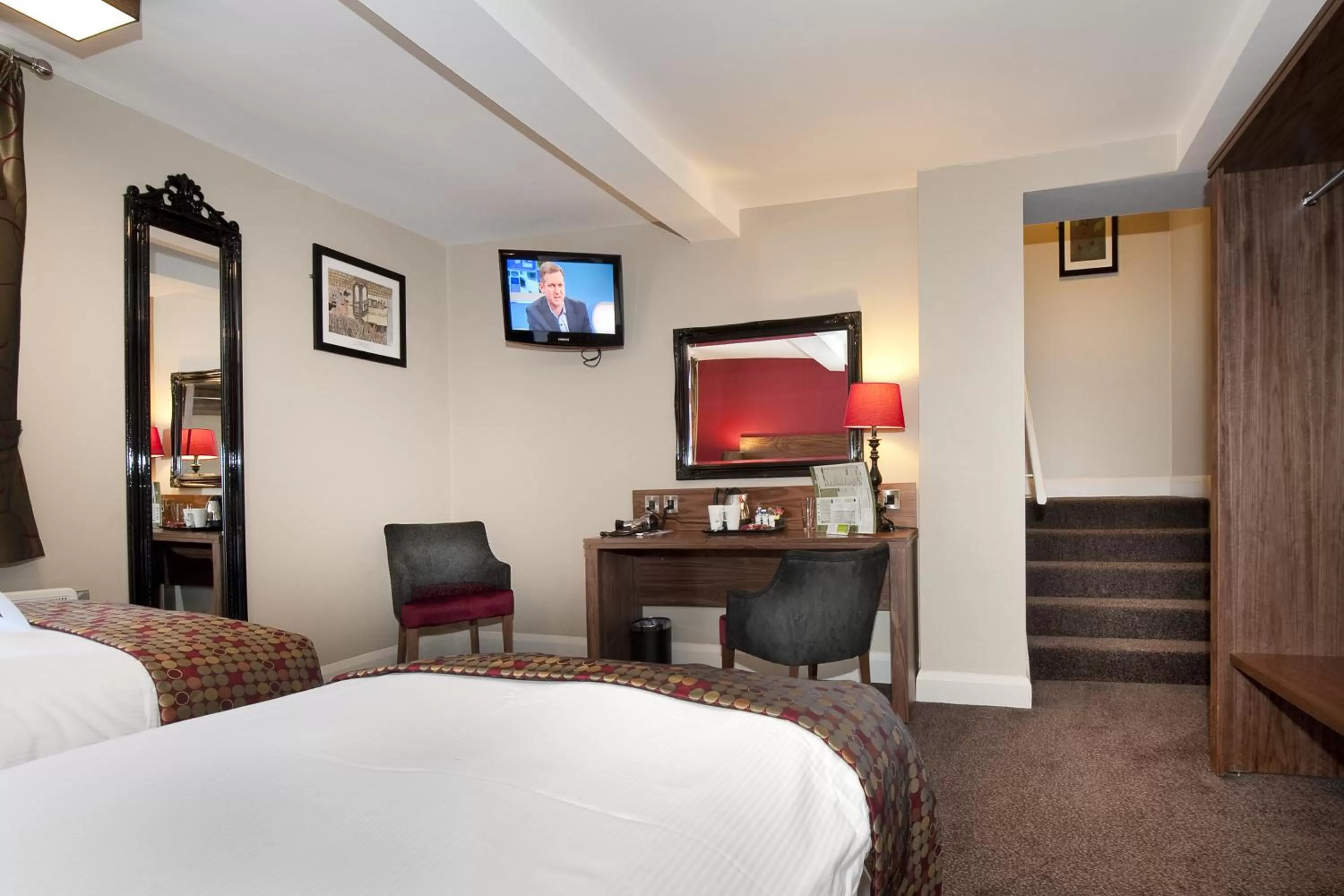 Photo of the whole room, TV/Entertainment Center in The Shrewsbury Hotel Wetherspoon