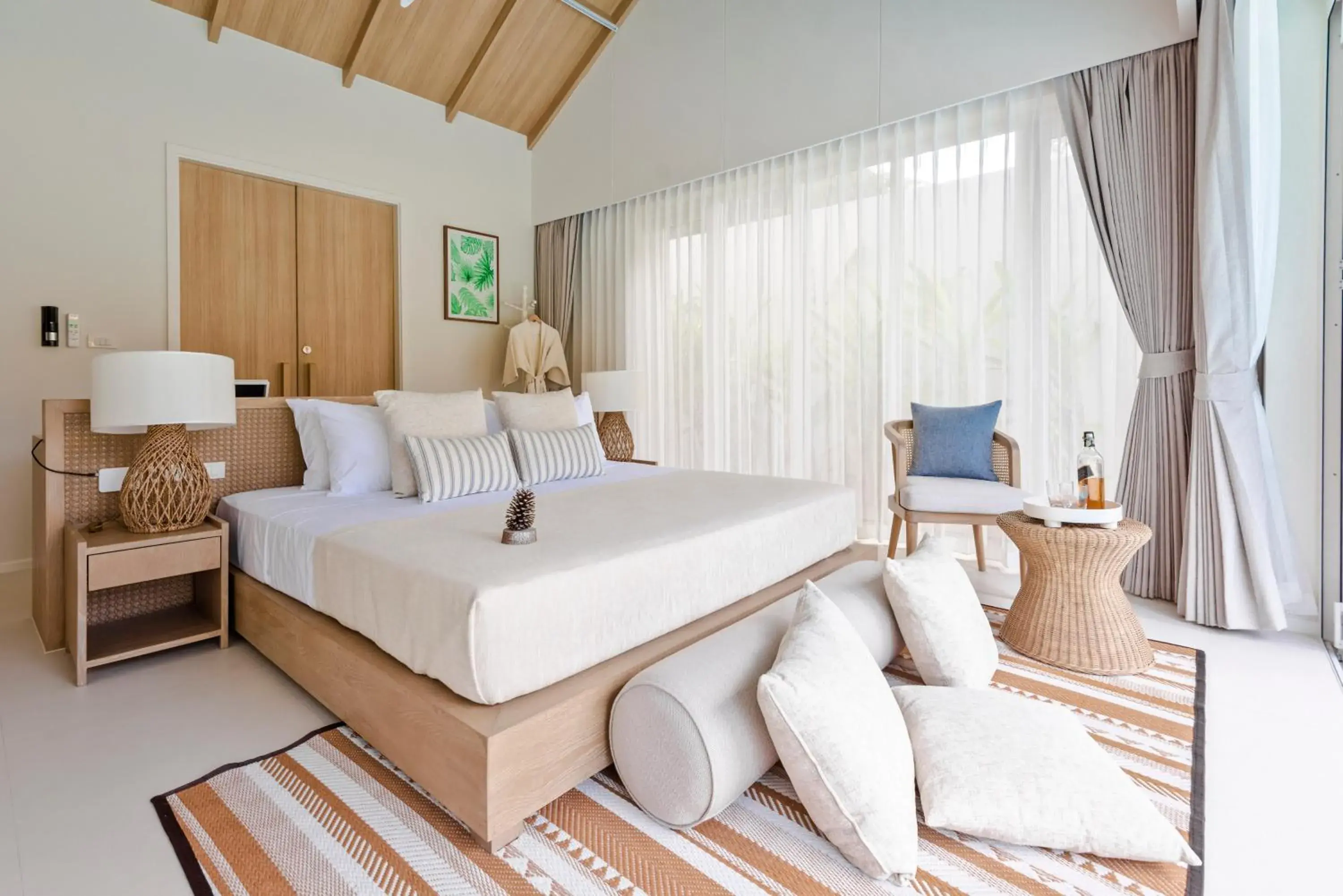 Bed in Twin Lotus Resort and Spa - SHA Plus - Adult Only Hotel