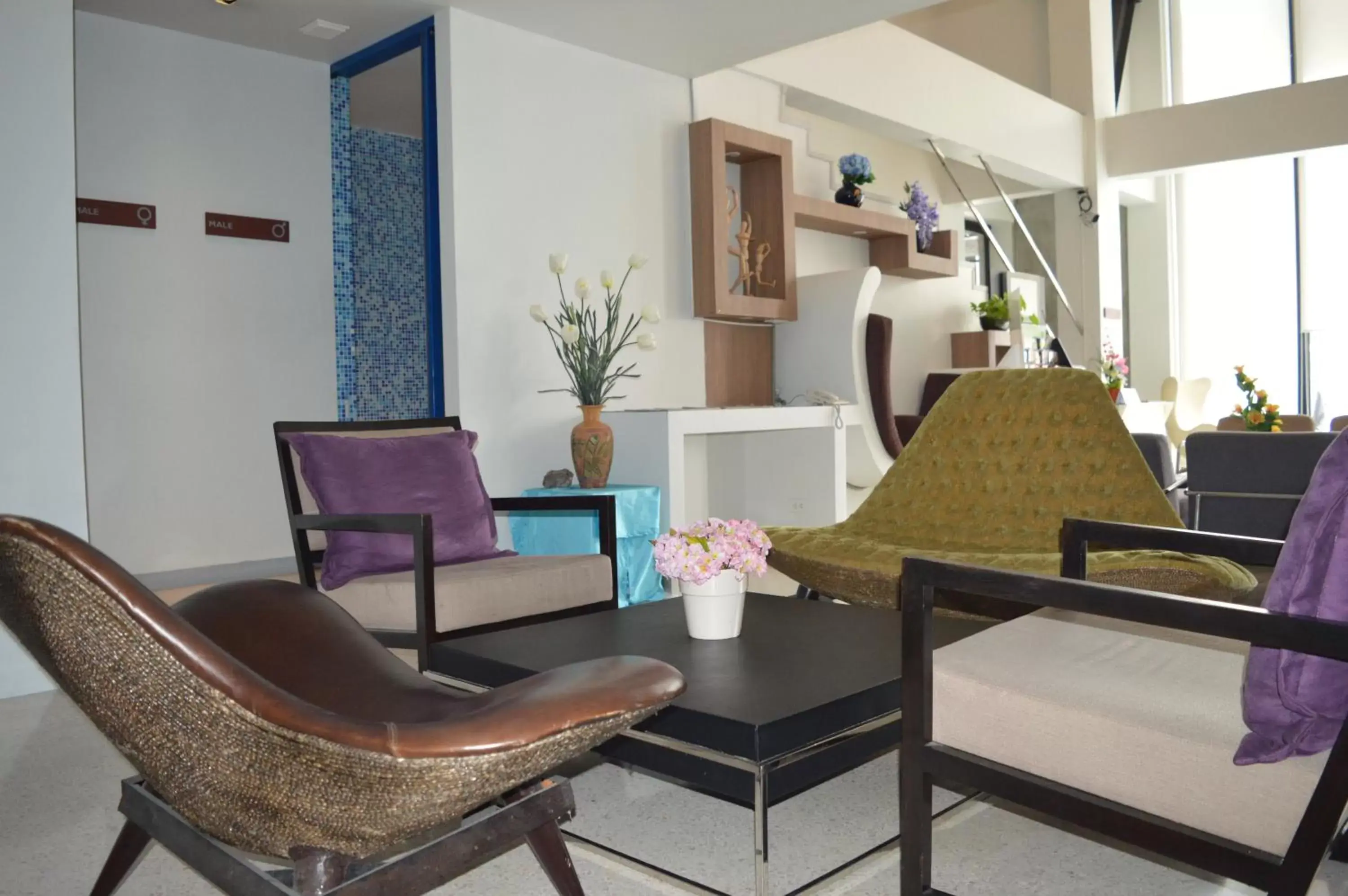 Communal lounge/ TV room, Lobby/Reception in AYA Boutique Hotel Pattaya - SHA Plus