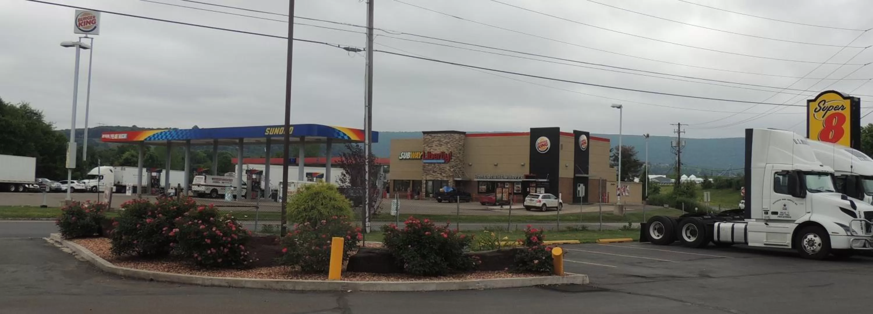 Mountain view in Super 8 by Wyndham Mifflinville Near Bloomsburg