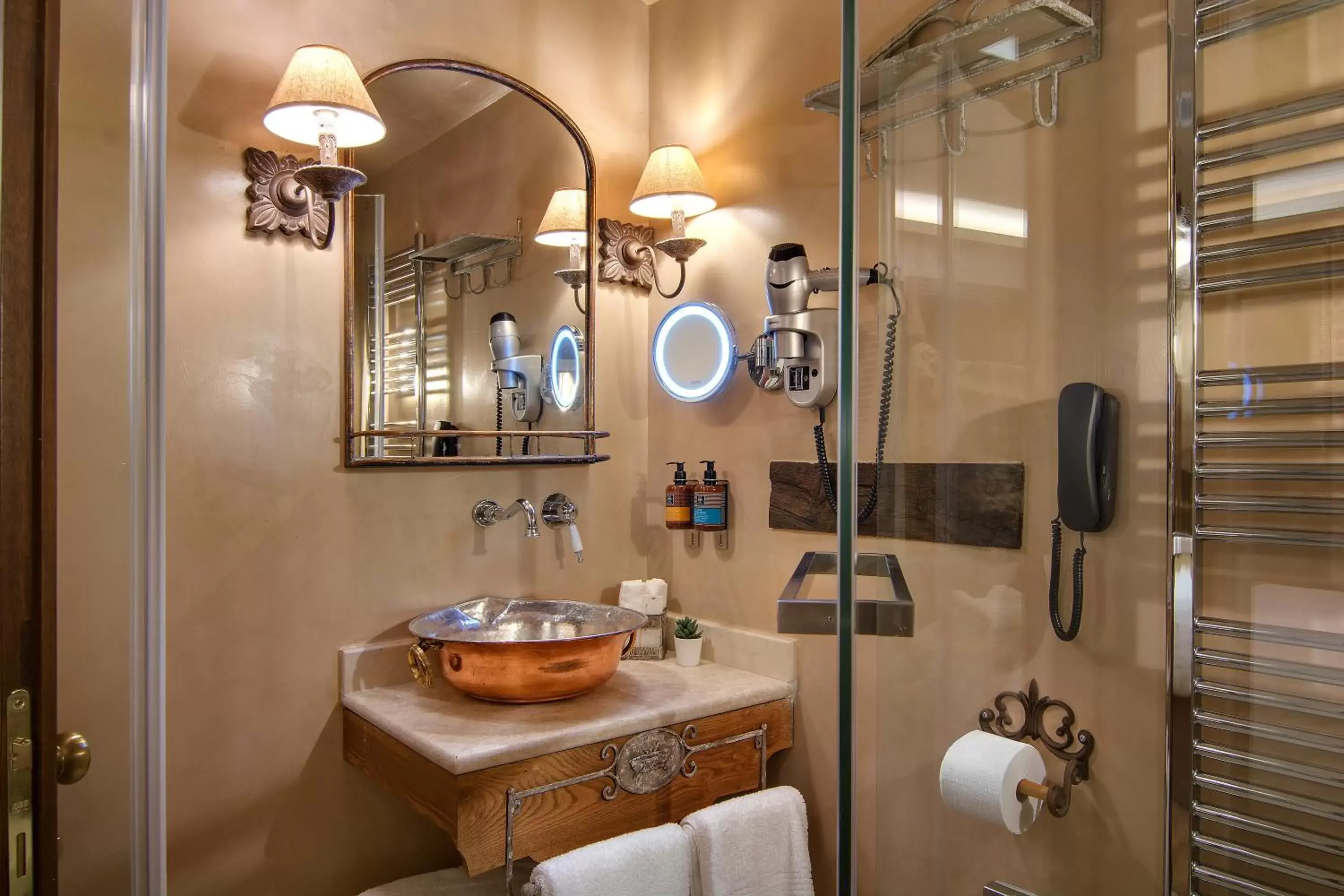 Bathroom in KAMARES Historic Boutique Hotel & Spa