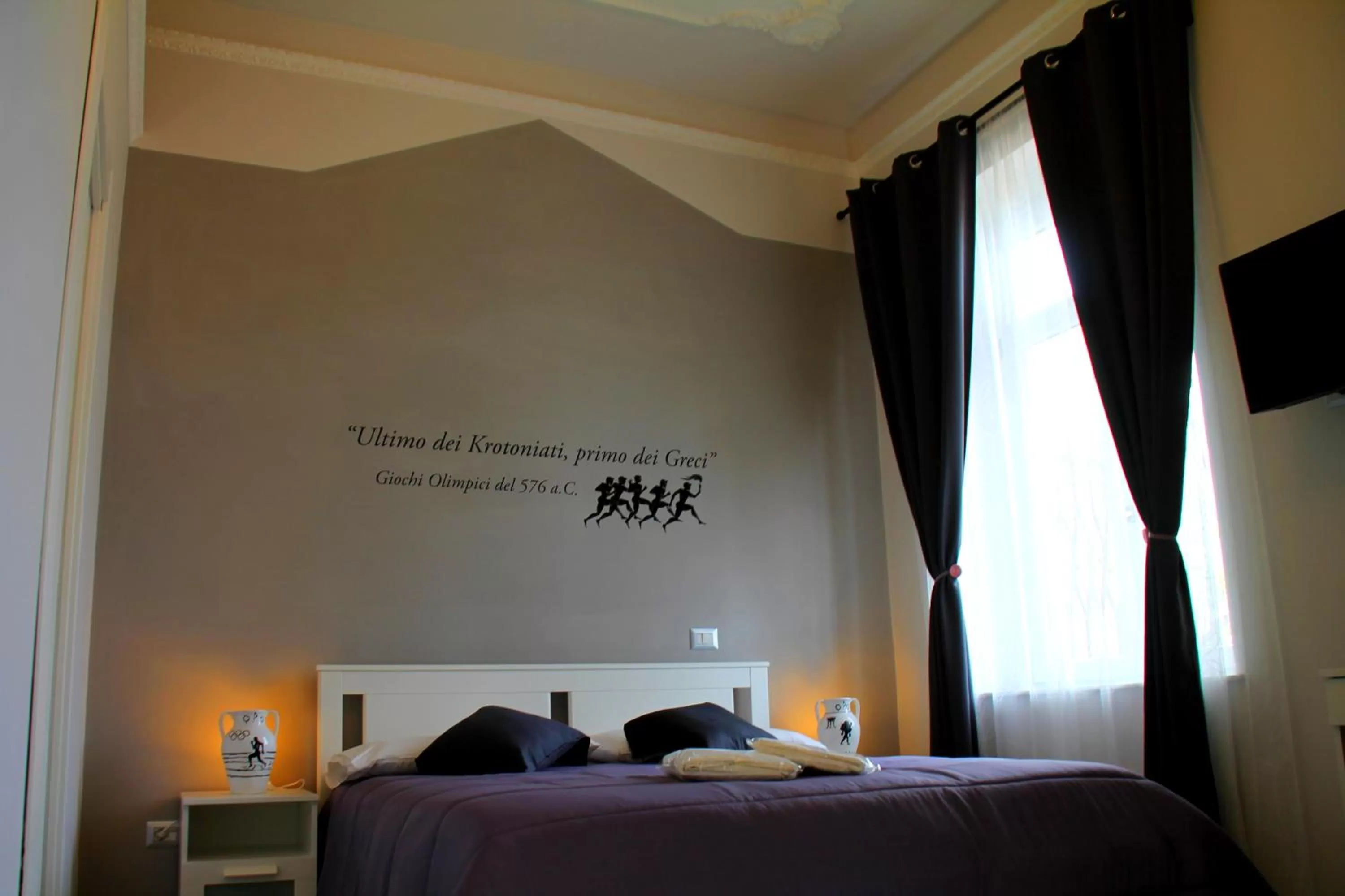 Bed in B&B I Krotoniati