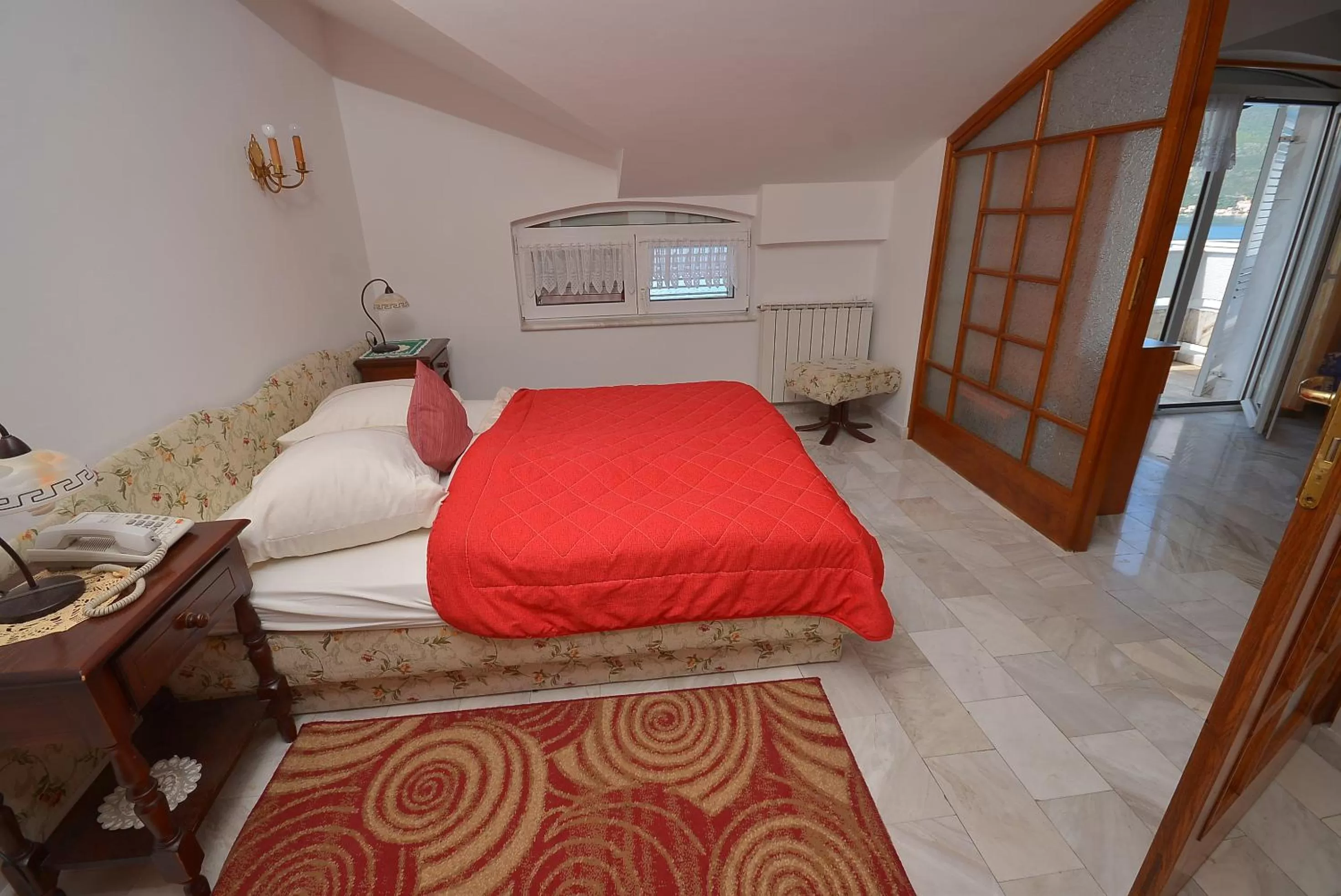 Bed in Hotel Vila Margot