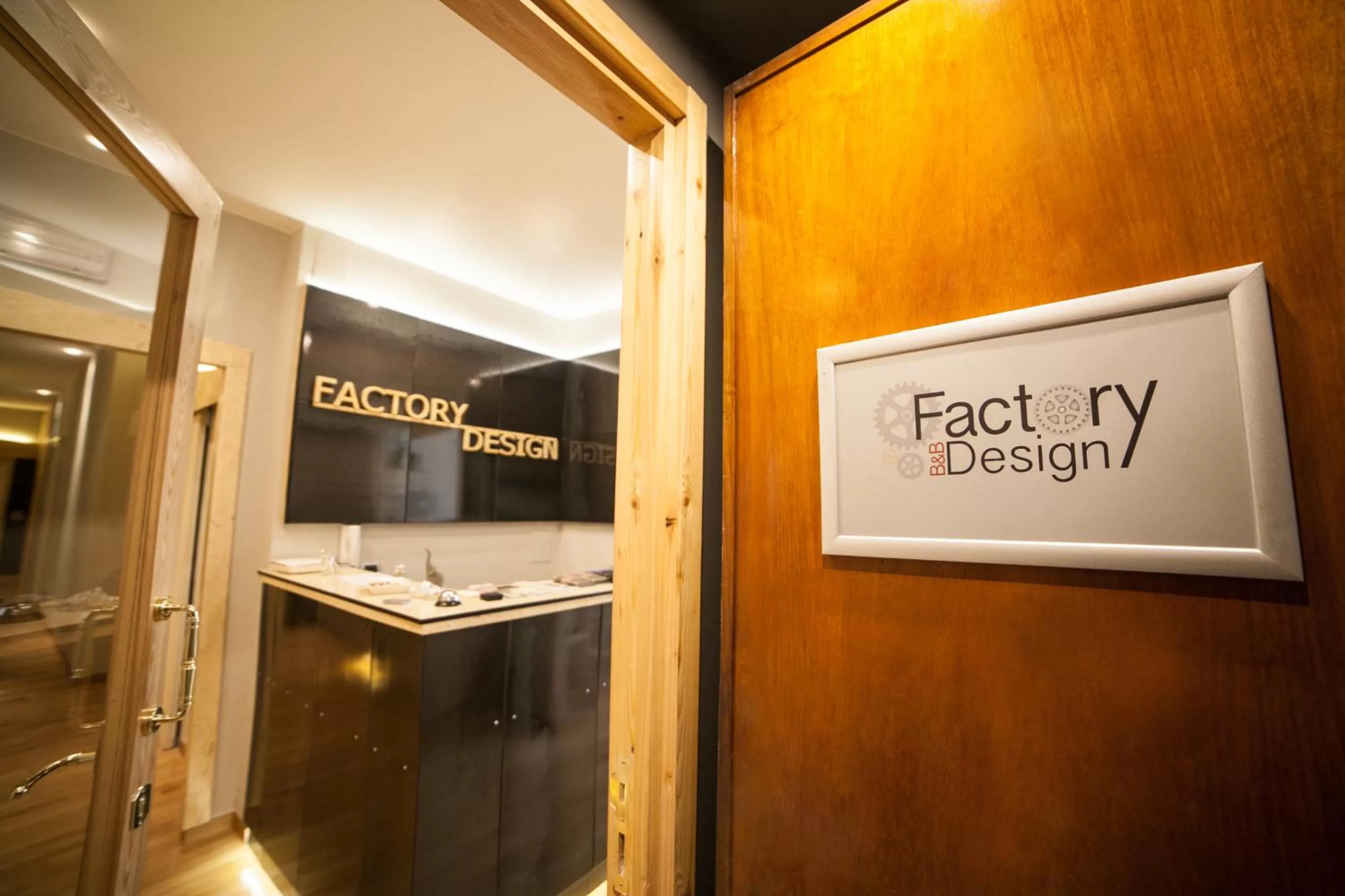 Lobby or reception in Factory Design