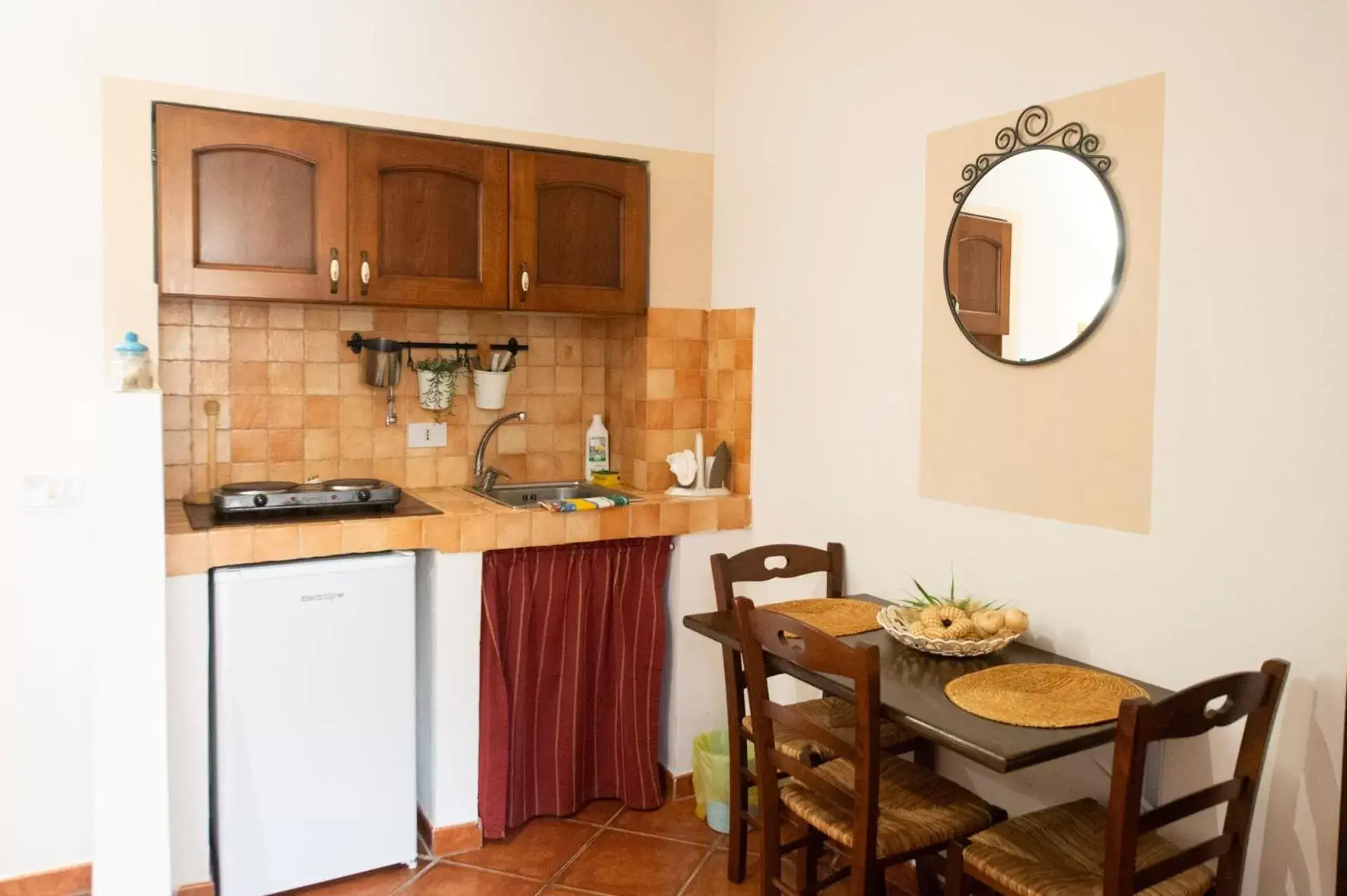 Kitchen/Kitchenette in Dimora La Commare