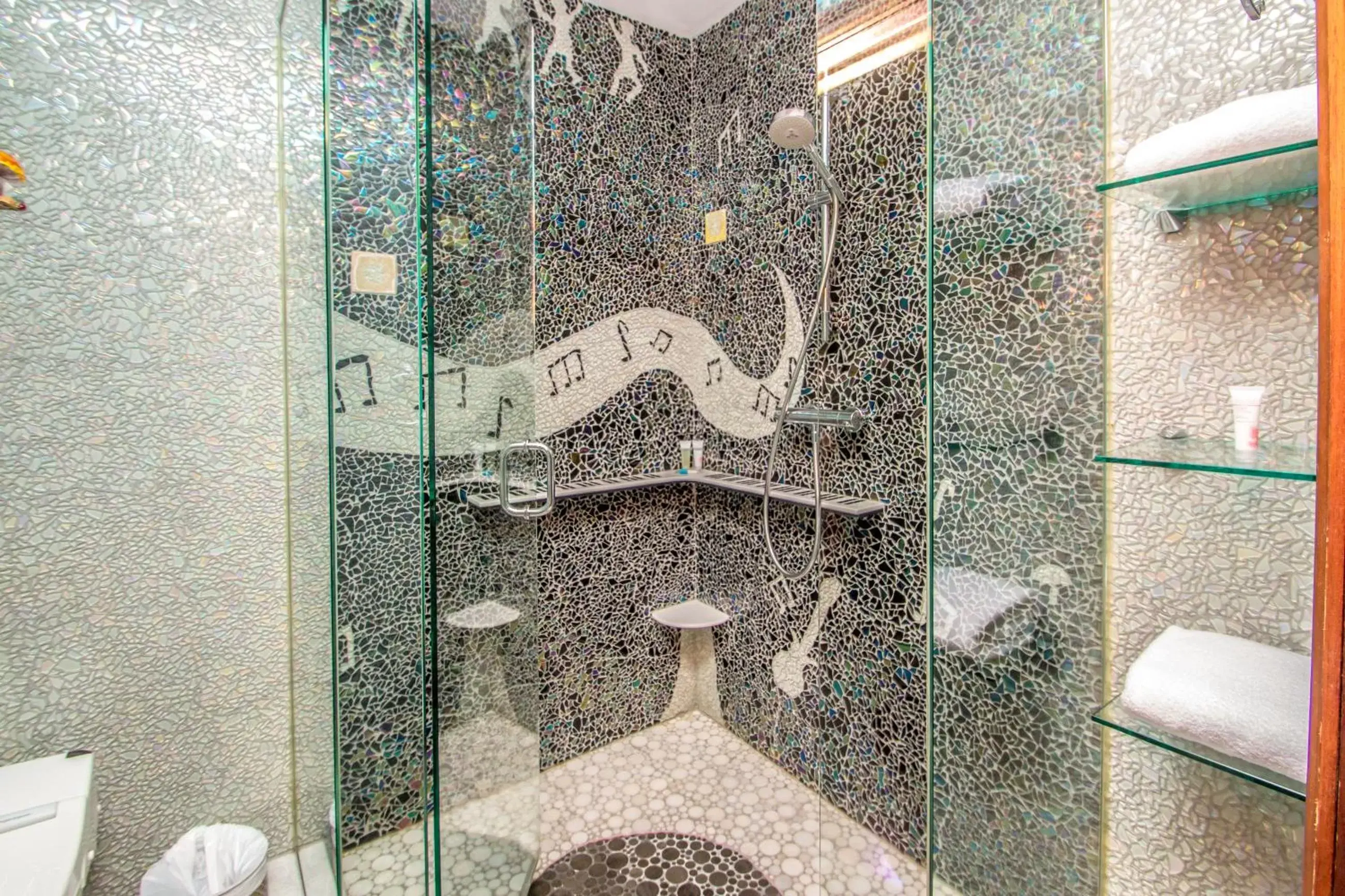 Shower, Bathroom in Adventure Suites
