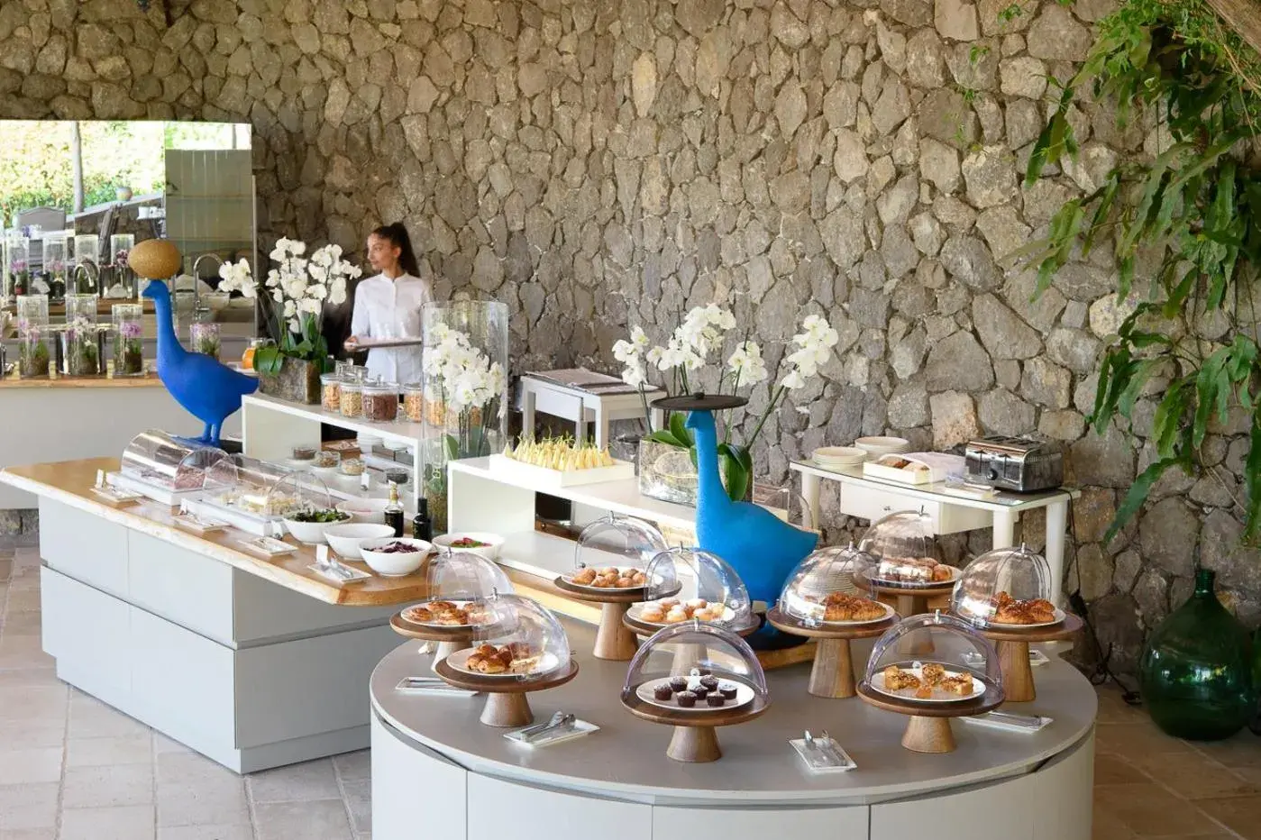 Breakfast, Restaurant/Places to Eat in Villa Marina Capri Hotel & Spa