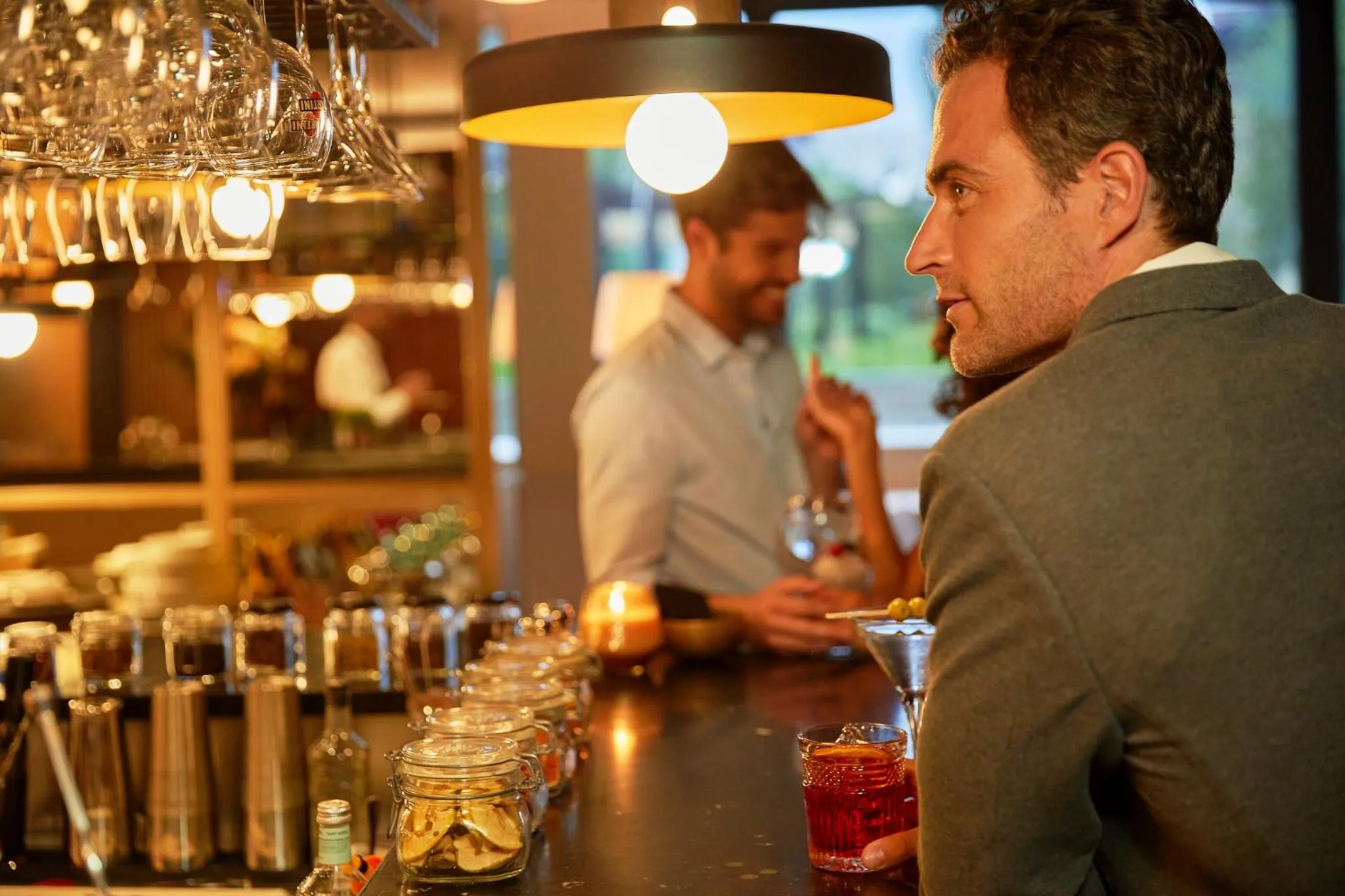 Lounge or bar in Park Piolets MountainHotel & Spa