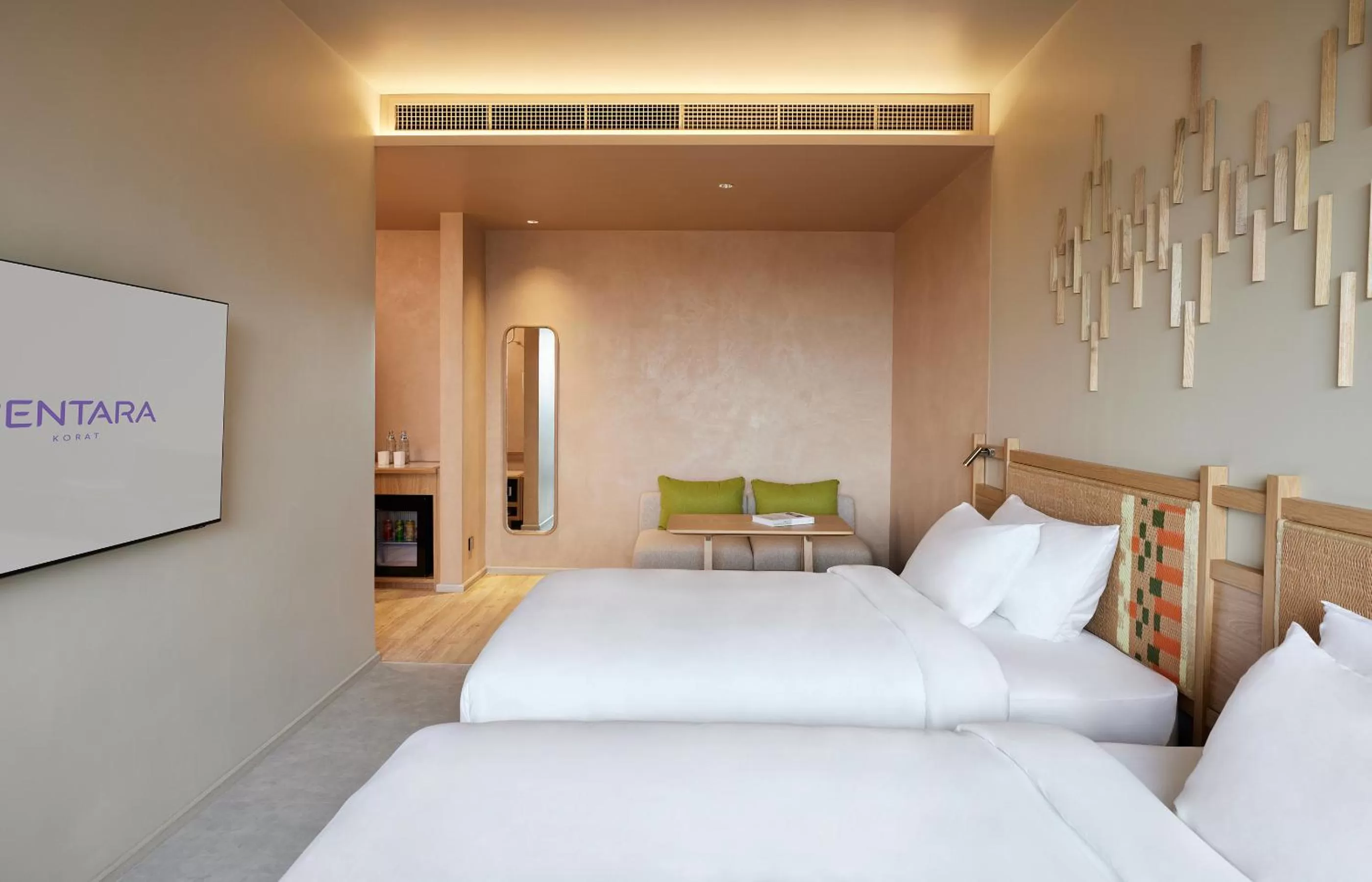 Bedroom, Bed in Centara Korat