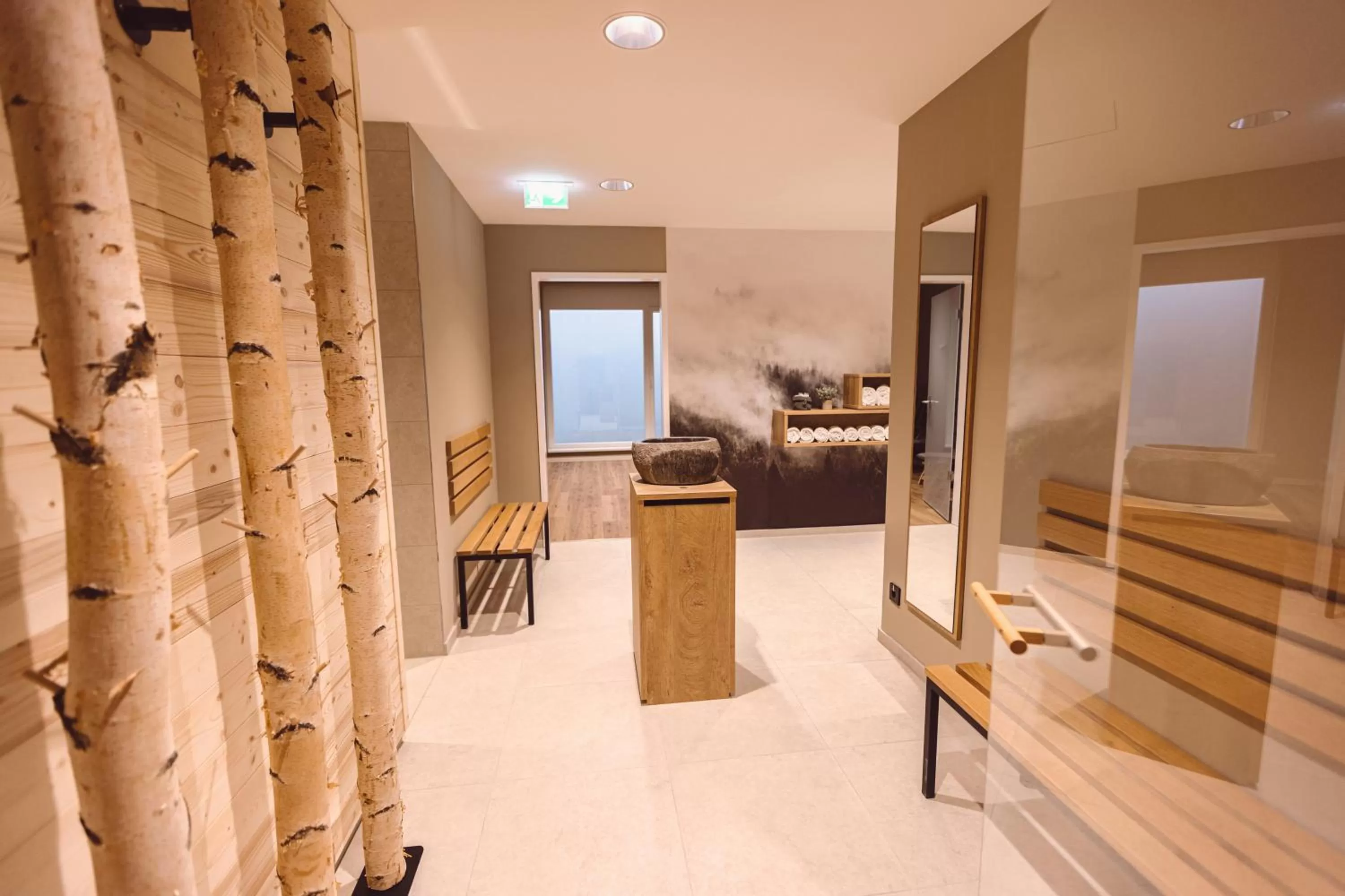 Sauna in Hotel Libertas elements pure