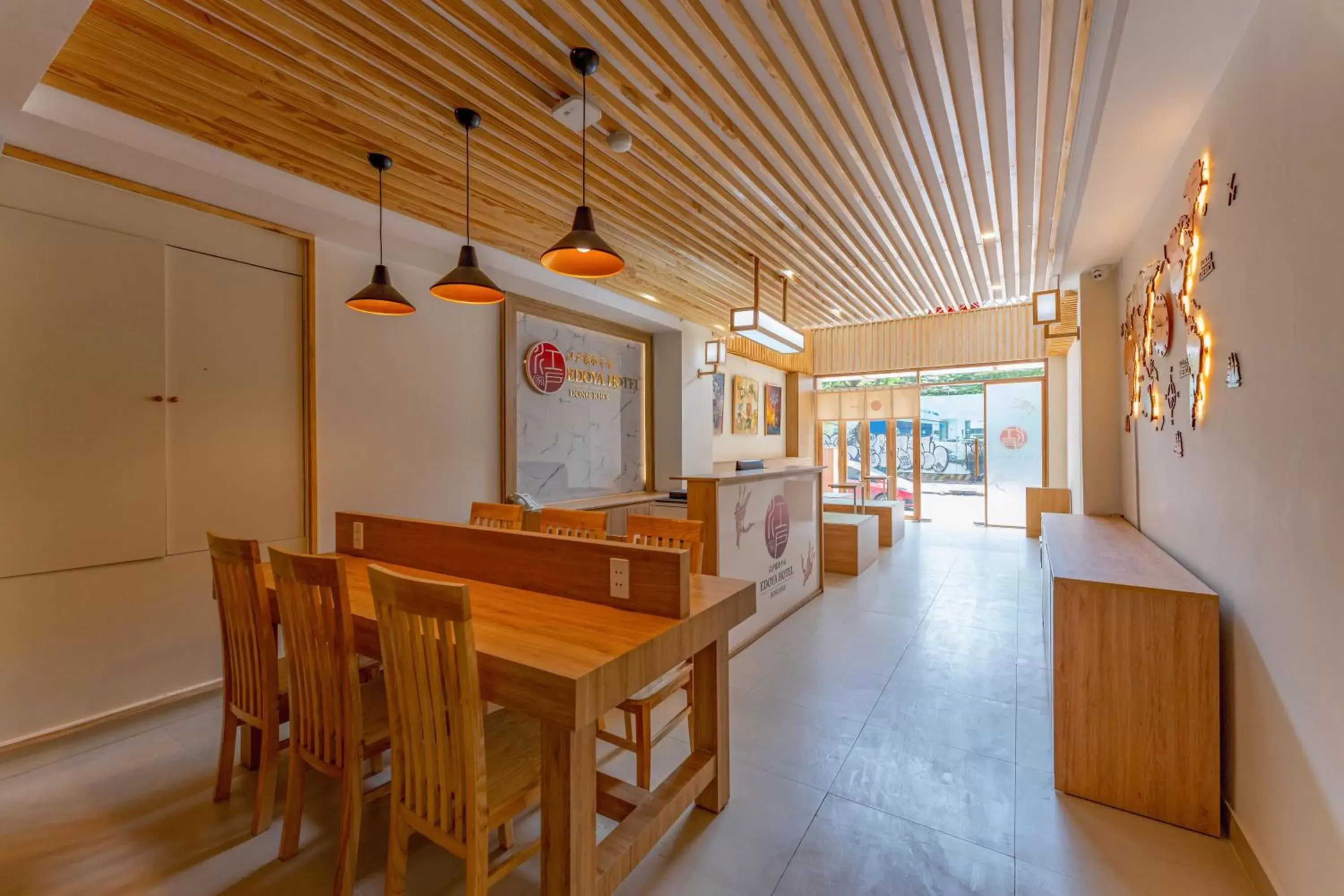 Lobby or reception in Edoya hotel Dong Khoi Lobby or reception in Edoya hotel Dong Khoi