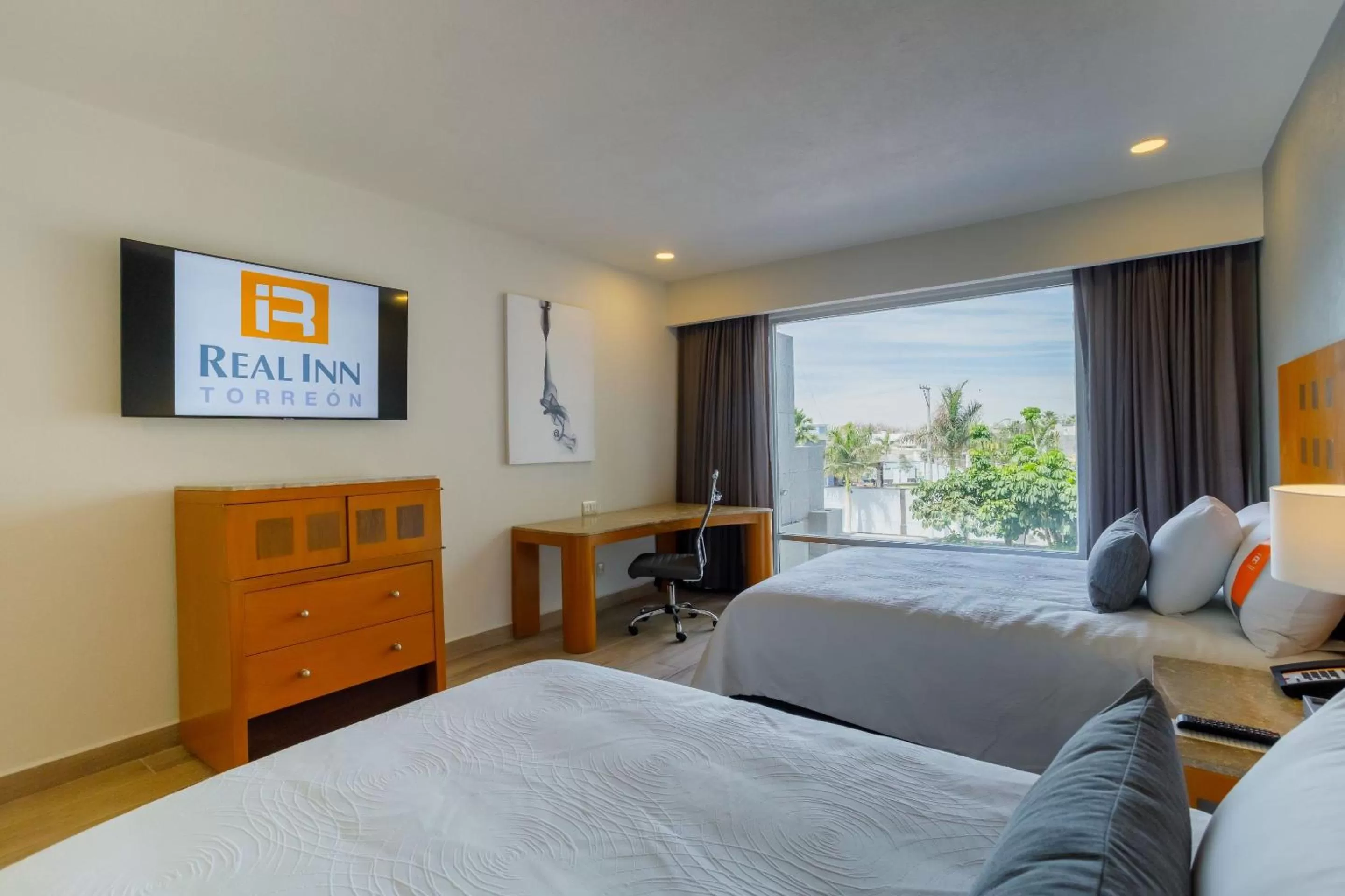 Bedroom, Bed in Real Inn Torreon