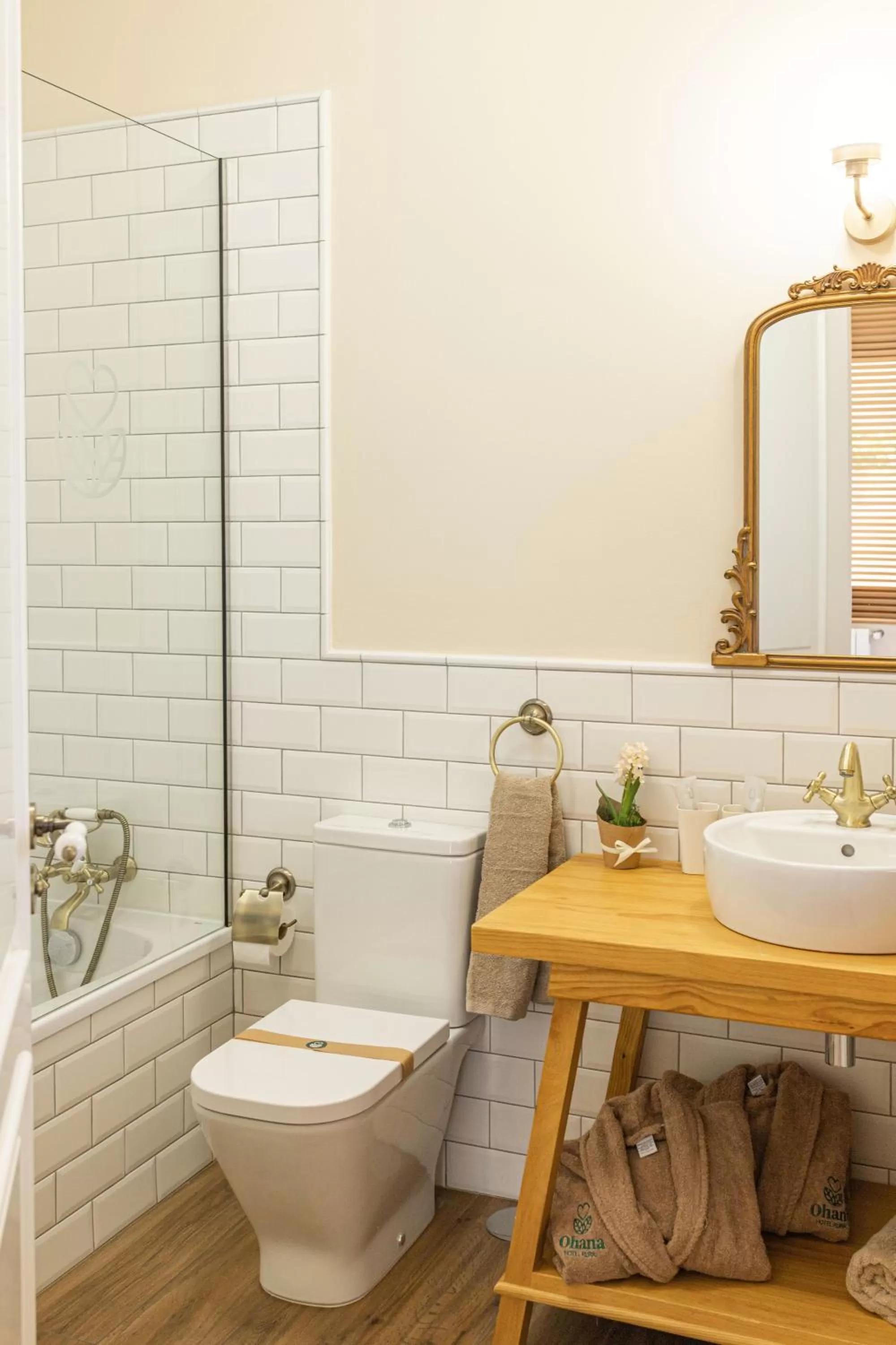 Bathroom in Hotel Rural Ohana