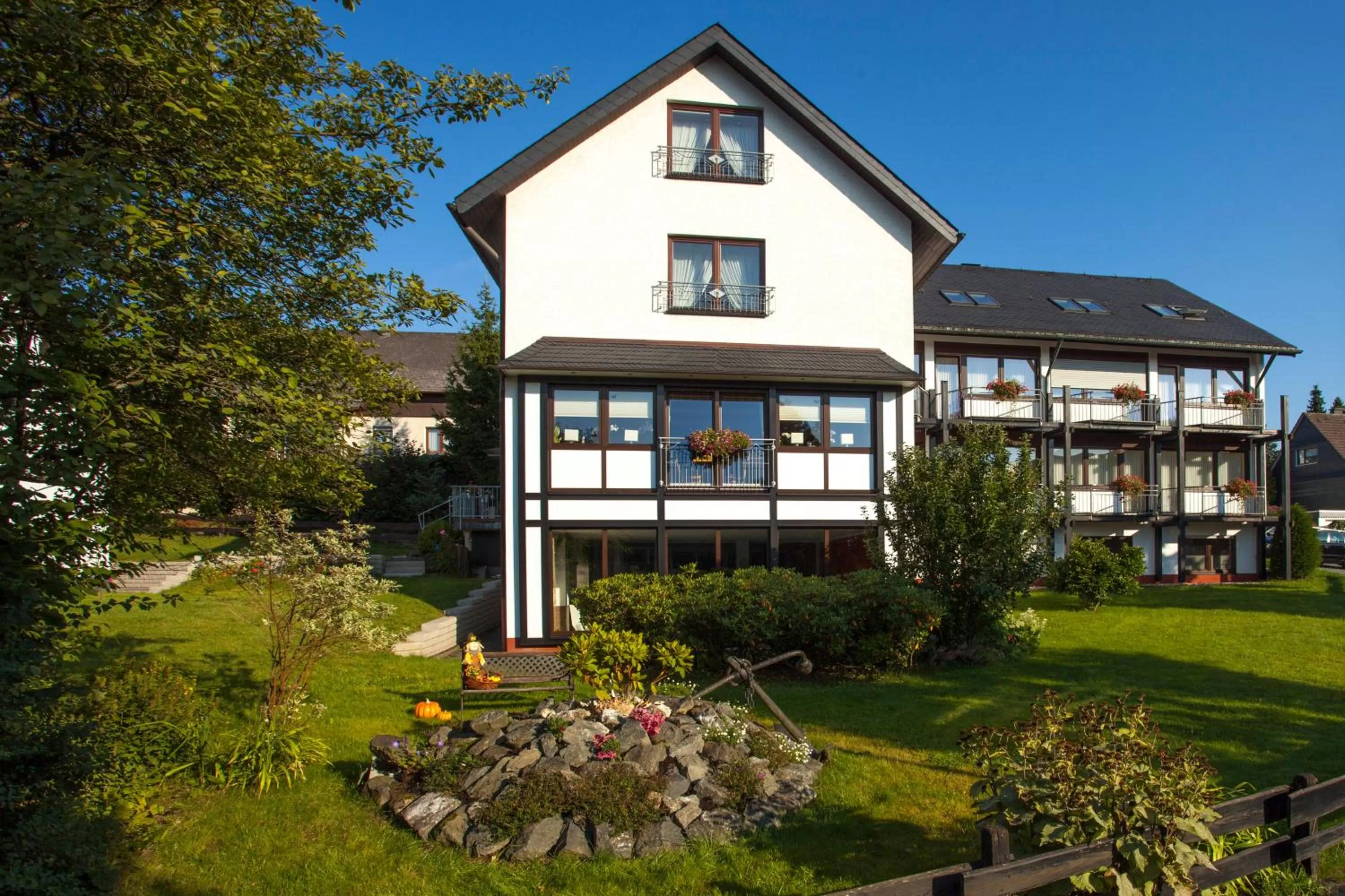 Property building in Hotel Haus Andrea