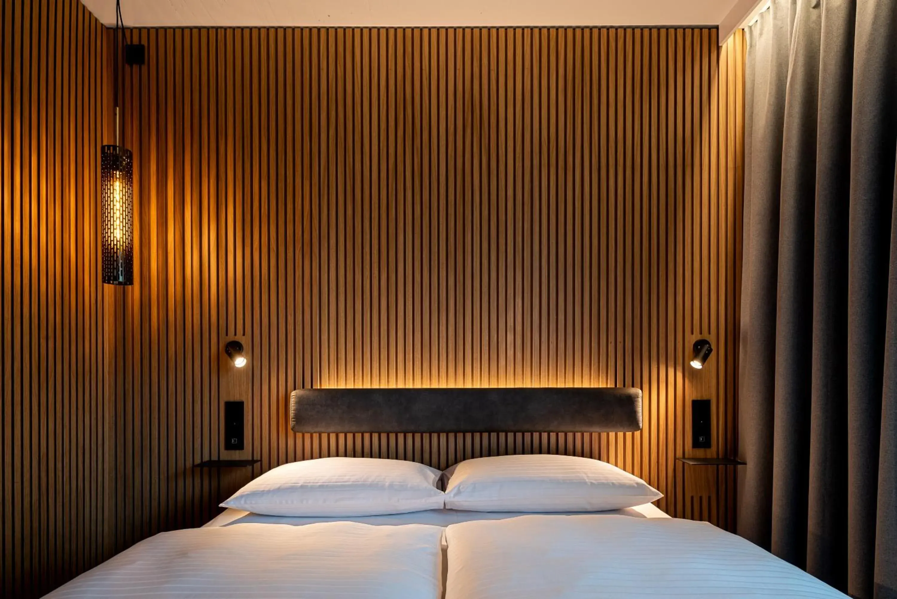 Bed in Zleep Hotel Prague