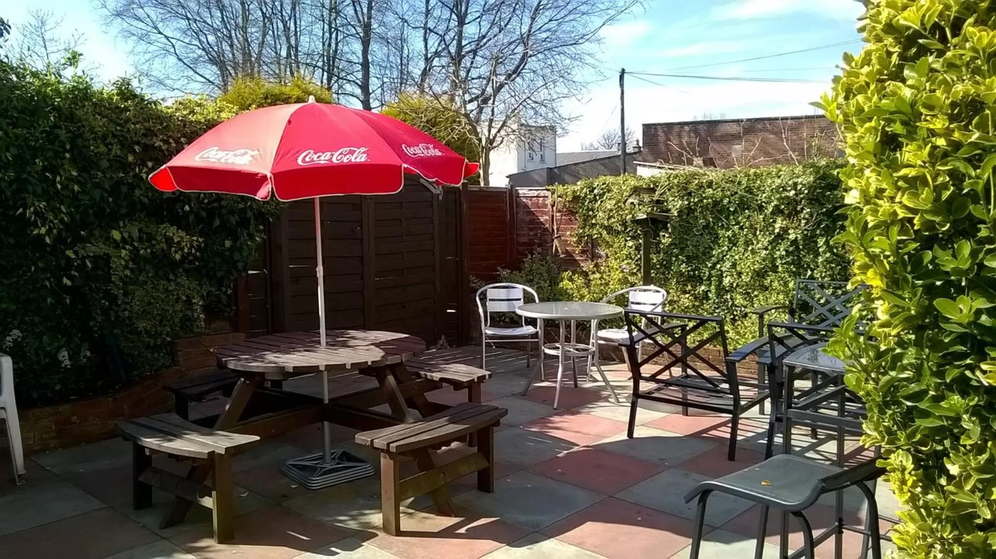 Patio in The Elbow Room