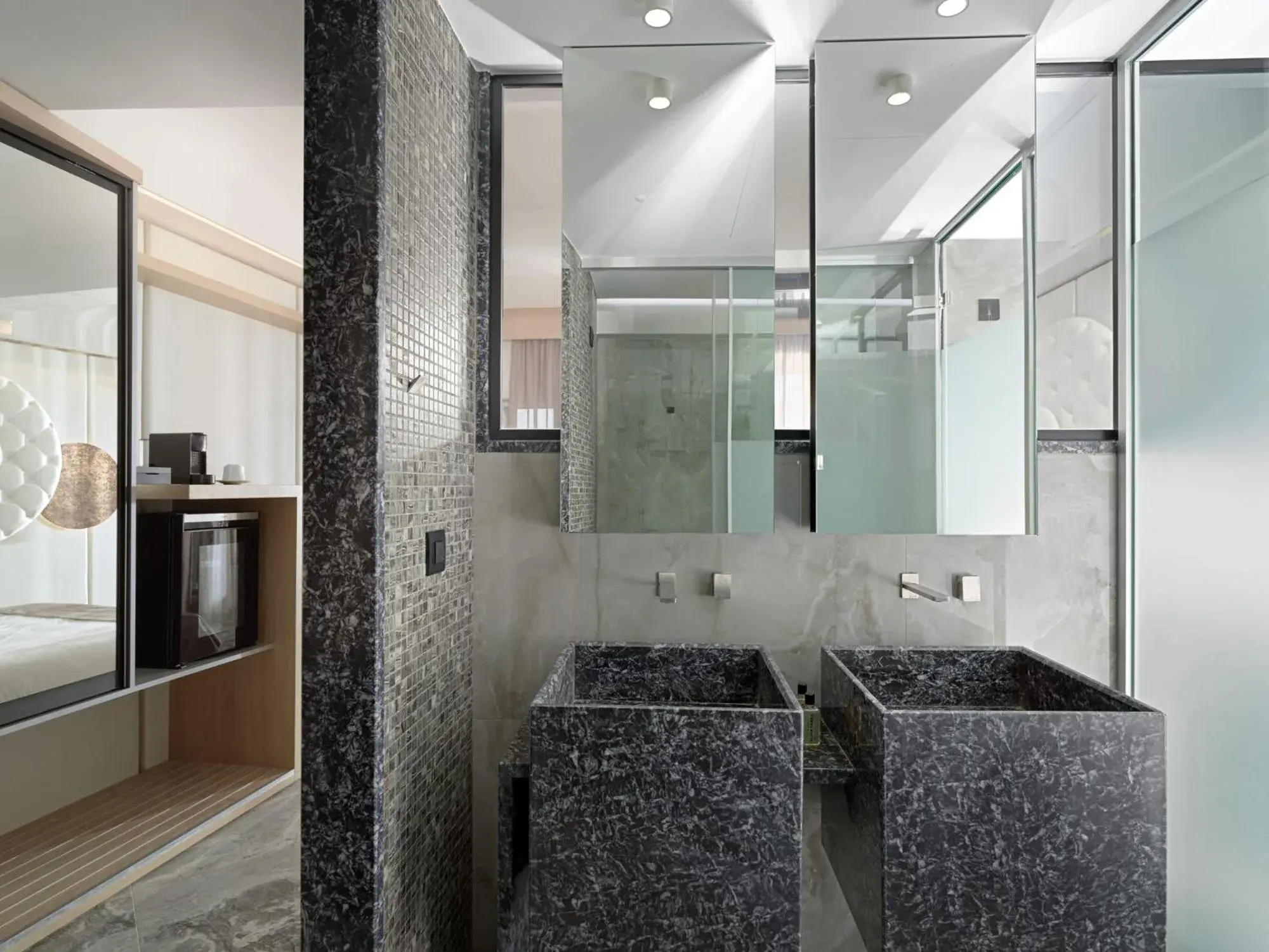 Bathroom in Nautilux Rethymno by Mage Hotels