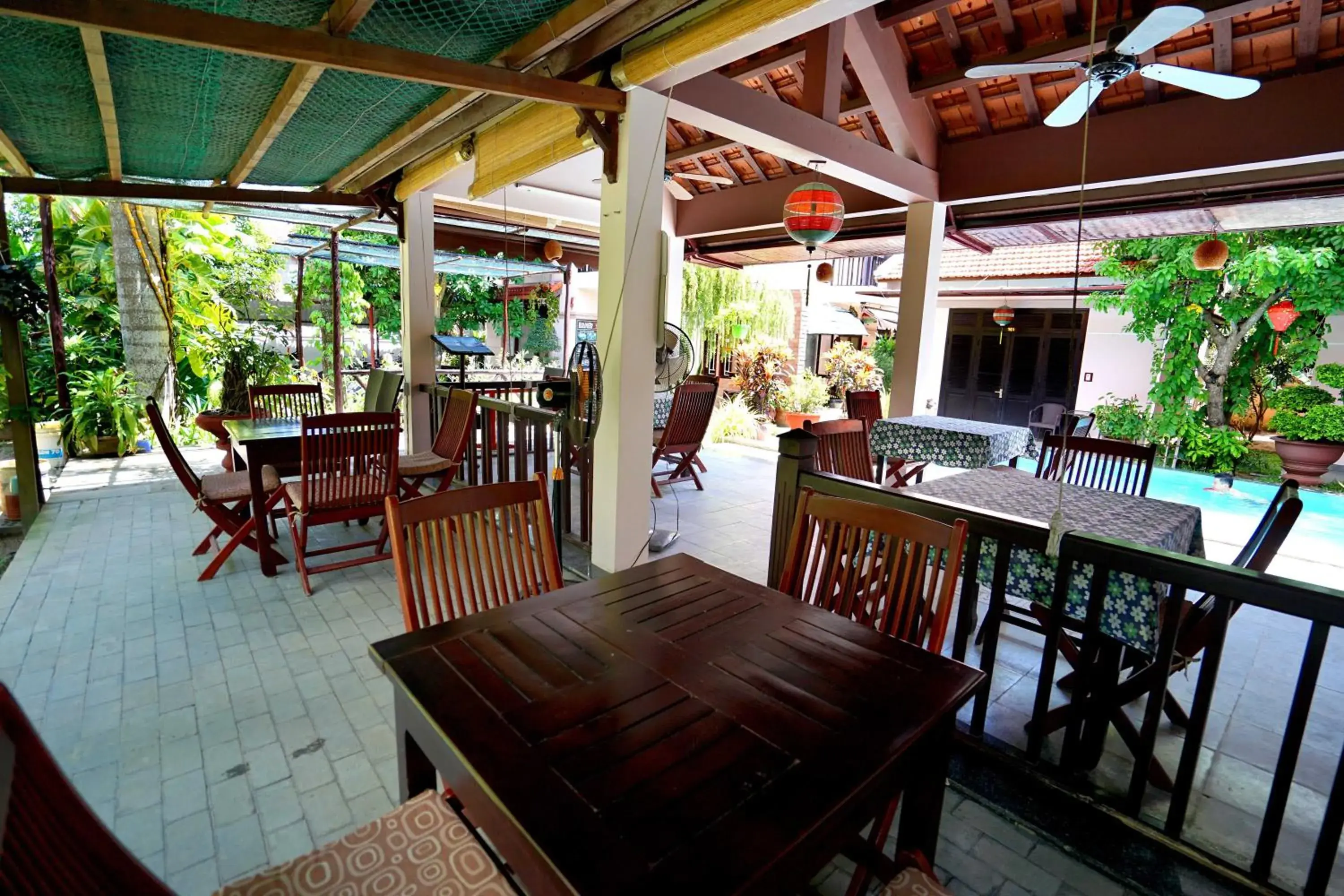 Patio, Restaurant/Places to Eat in Hoi An Garden Villas