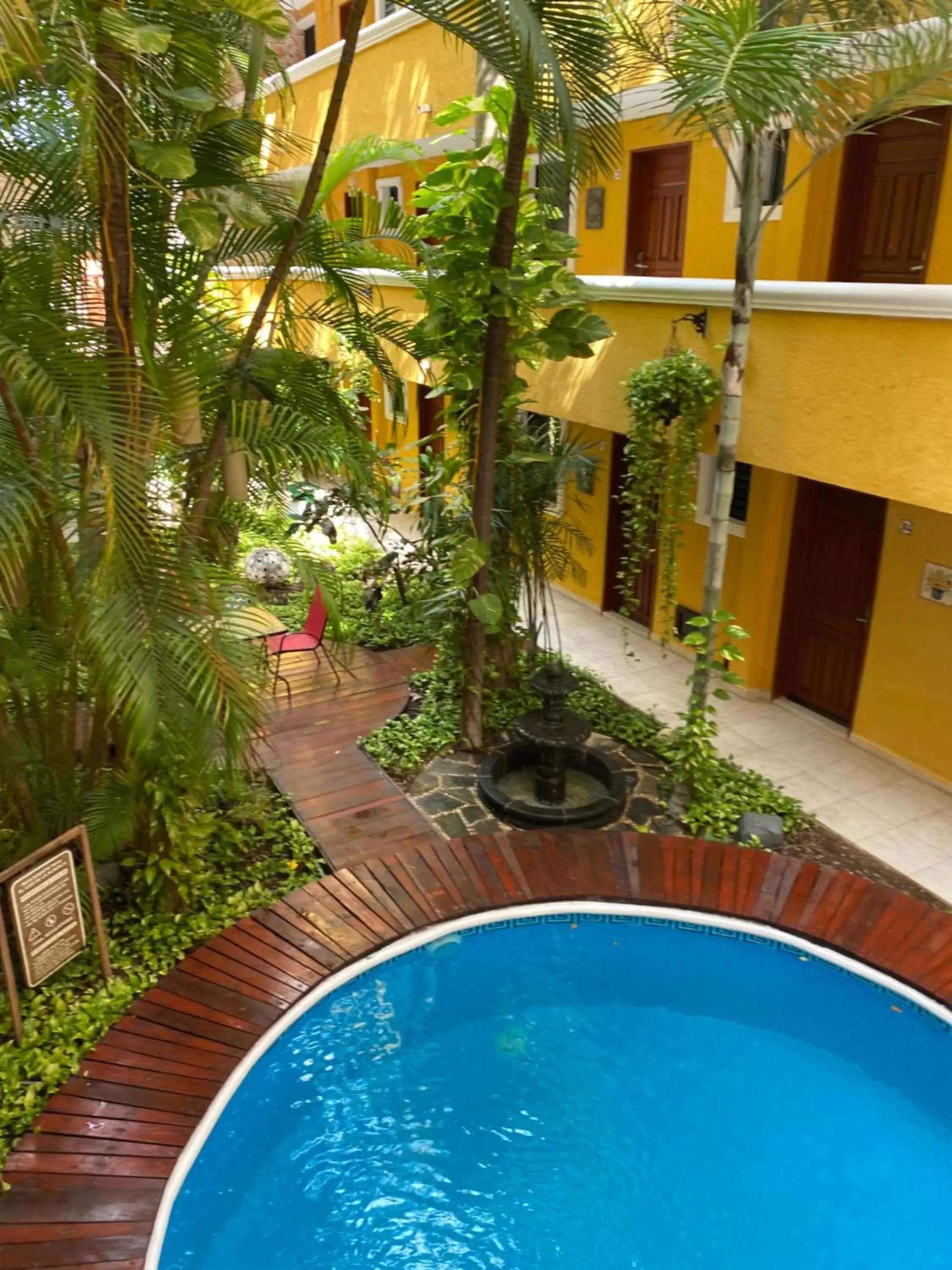 Swimming Pool in Hotel Las Golondrinas