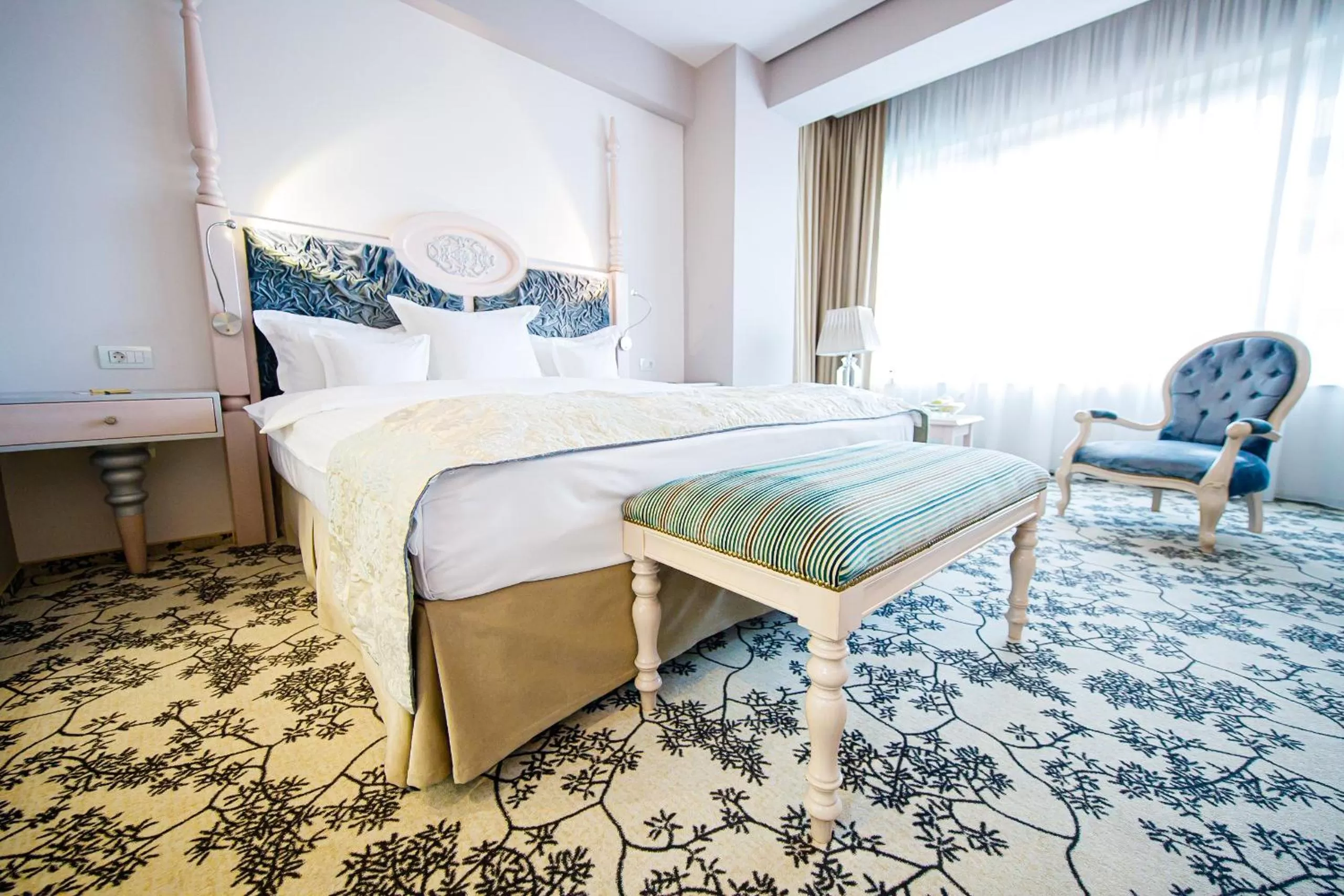 Bed in Pleiada Boutique Hotel & Spa