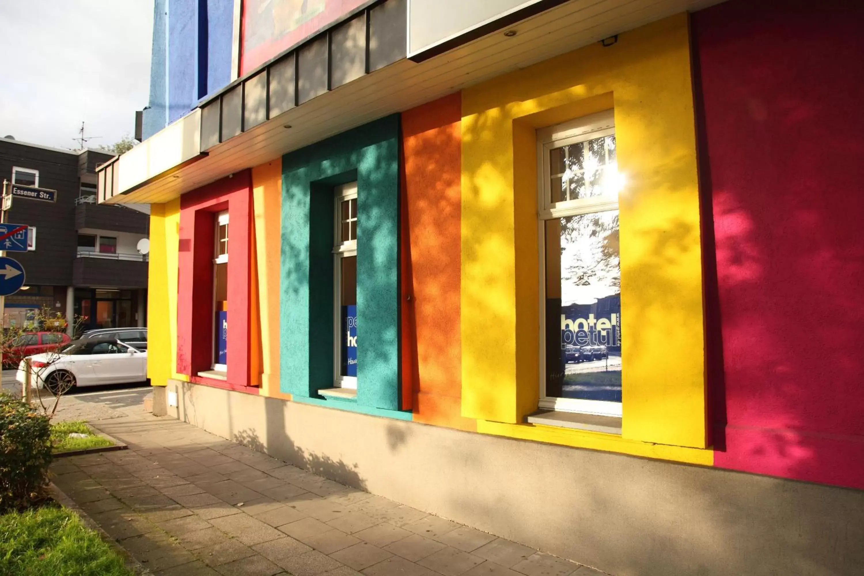 Facade/entrance, Property Building in Hotel Petul An der Zeche