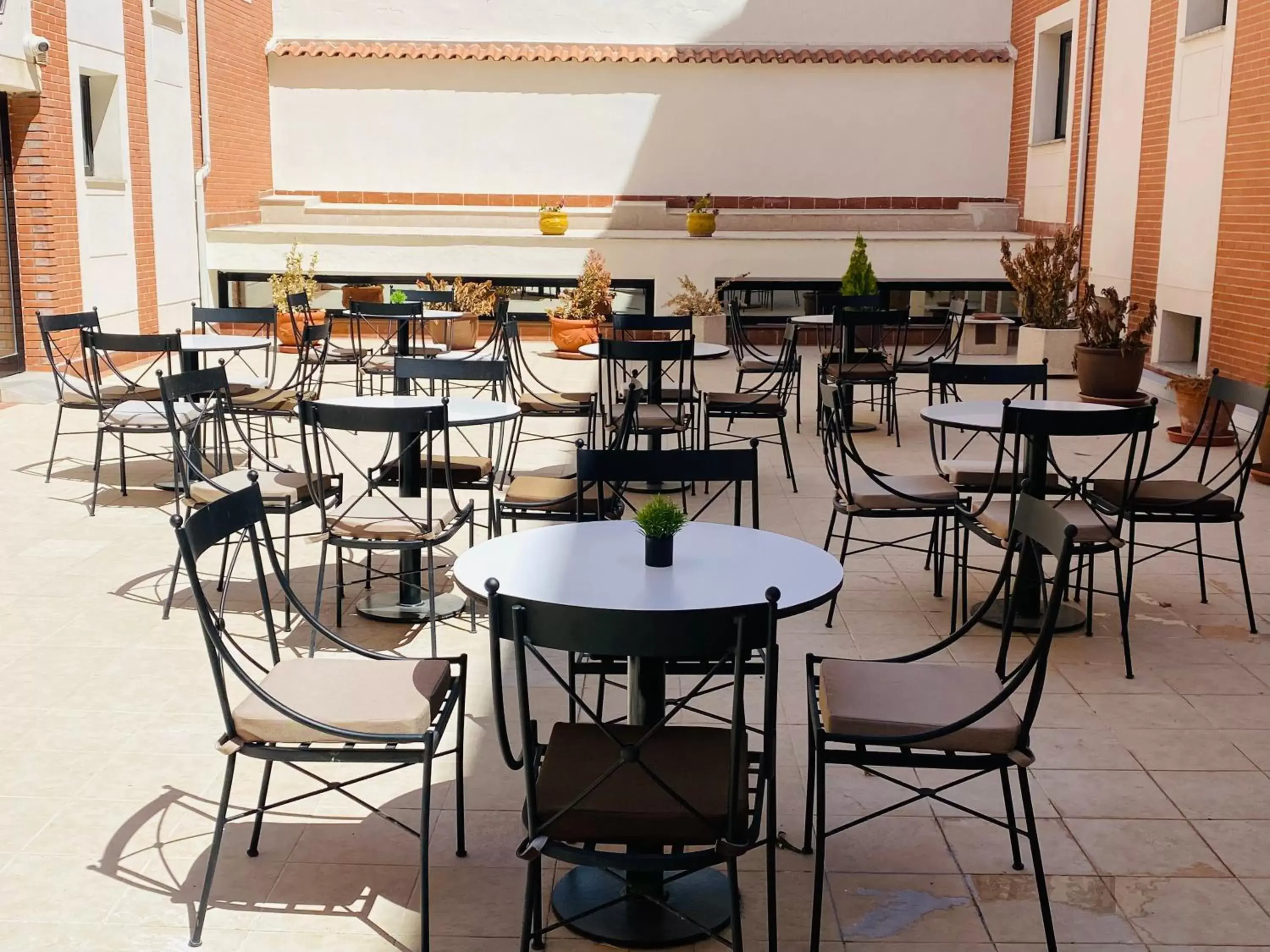 Patio, Restaurant/Places to Eat in Hotel Equo Aranjuez