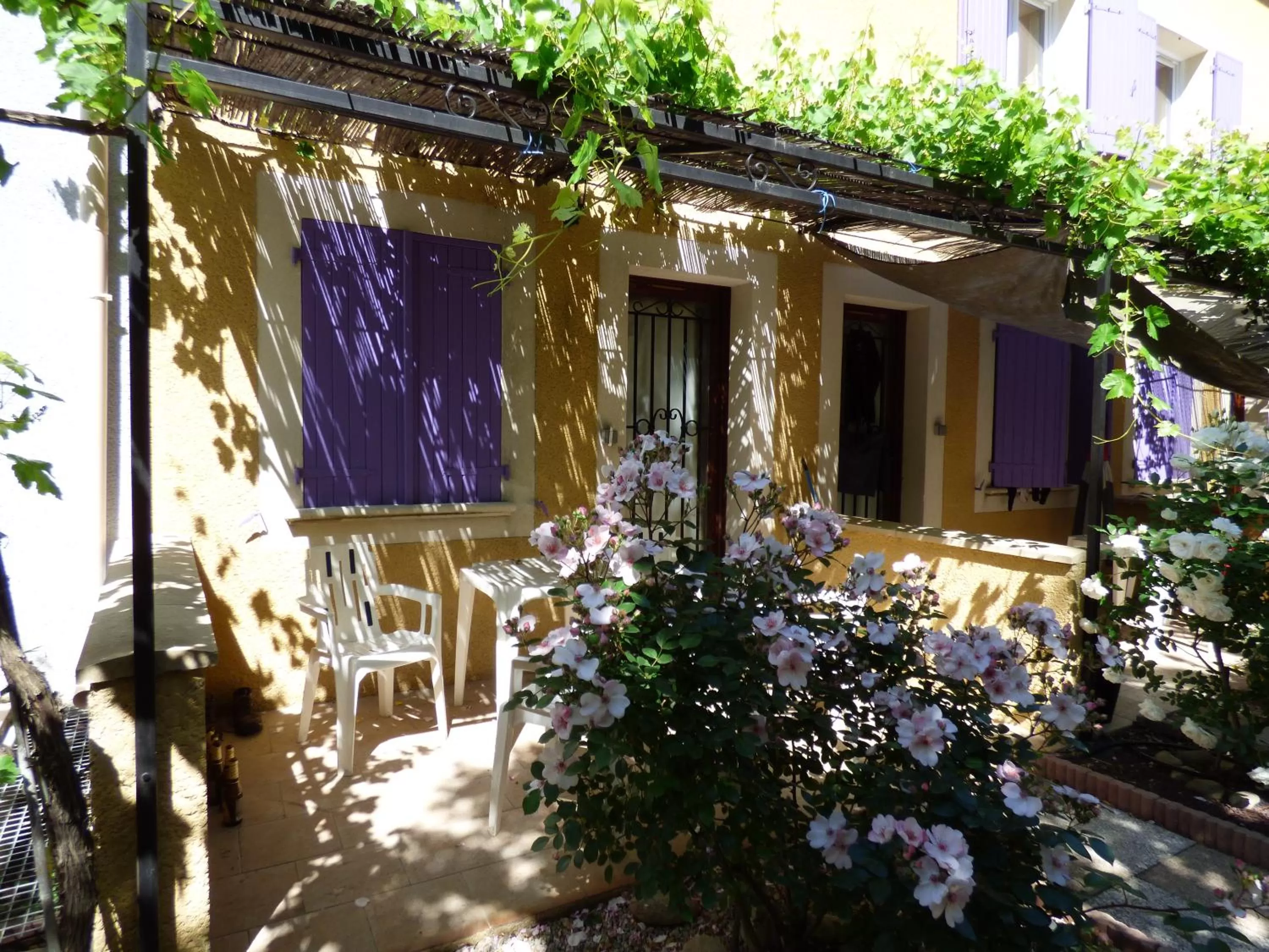 Patio in Appart'Hotel Festival Sud Aqua - Avignon TGV