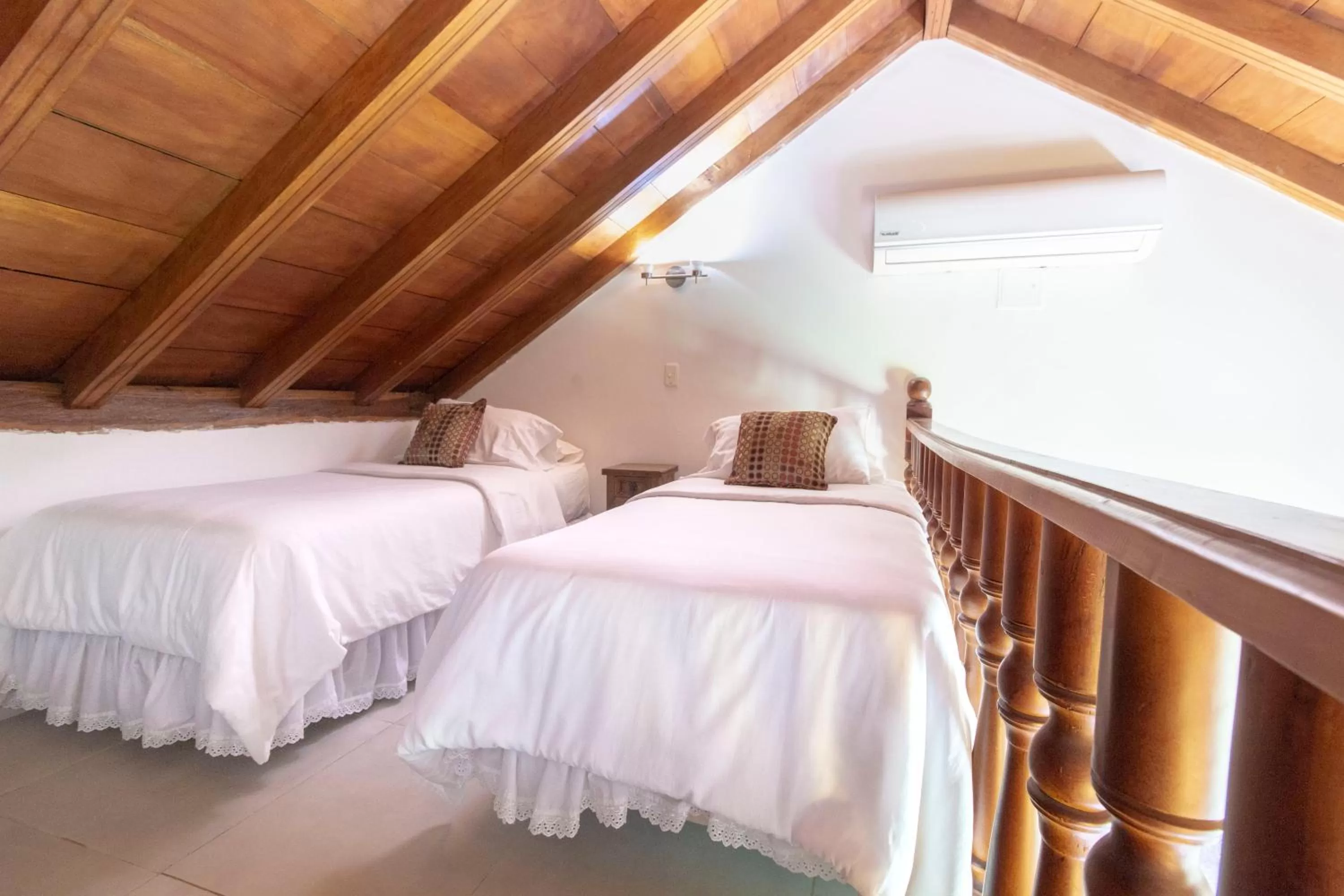 Bed in Hotel Casa La Fe