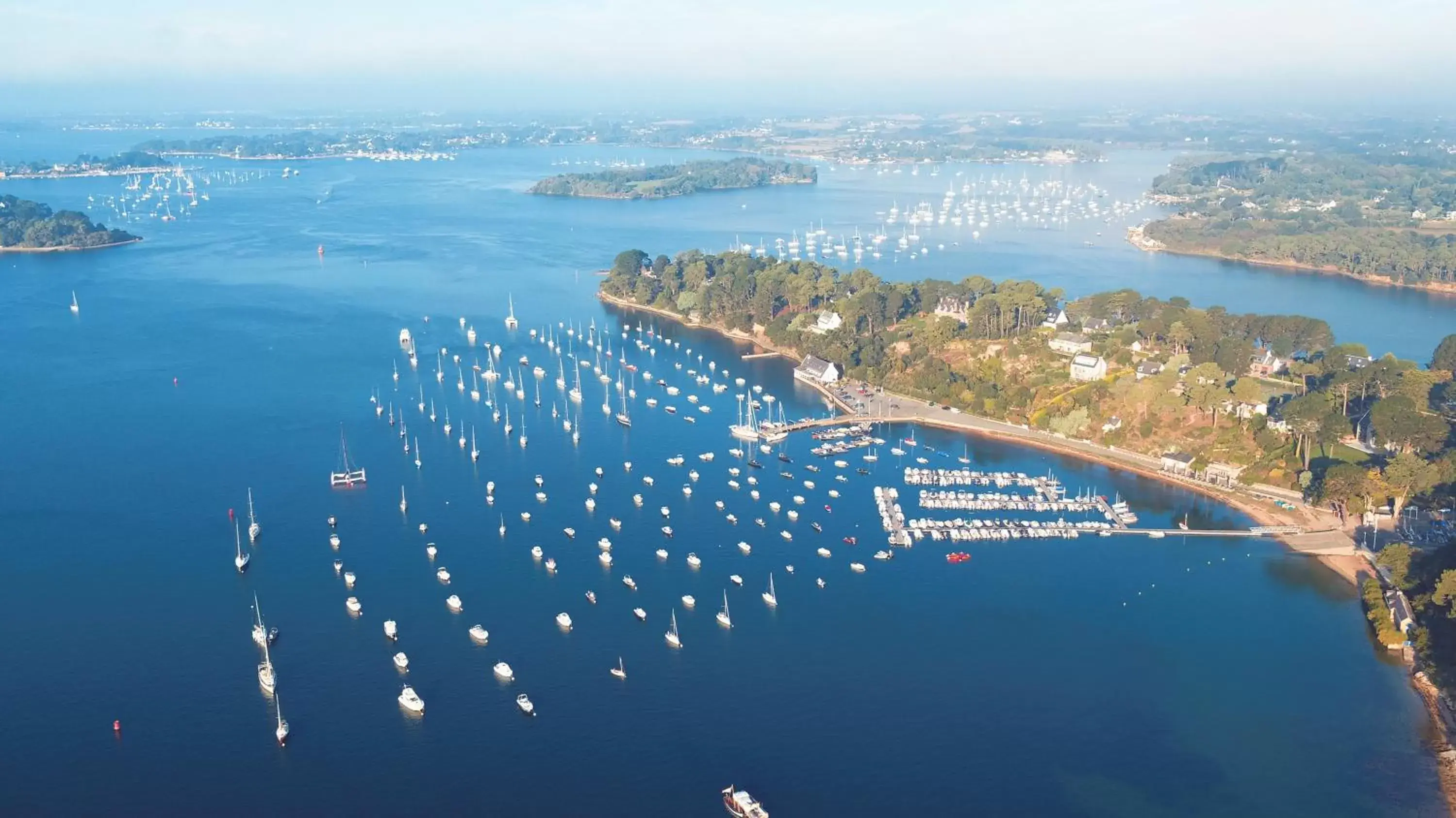 Natural landscape, Bird's-eye View in Hotel Restaurant Les Venetes