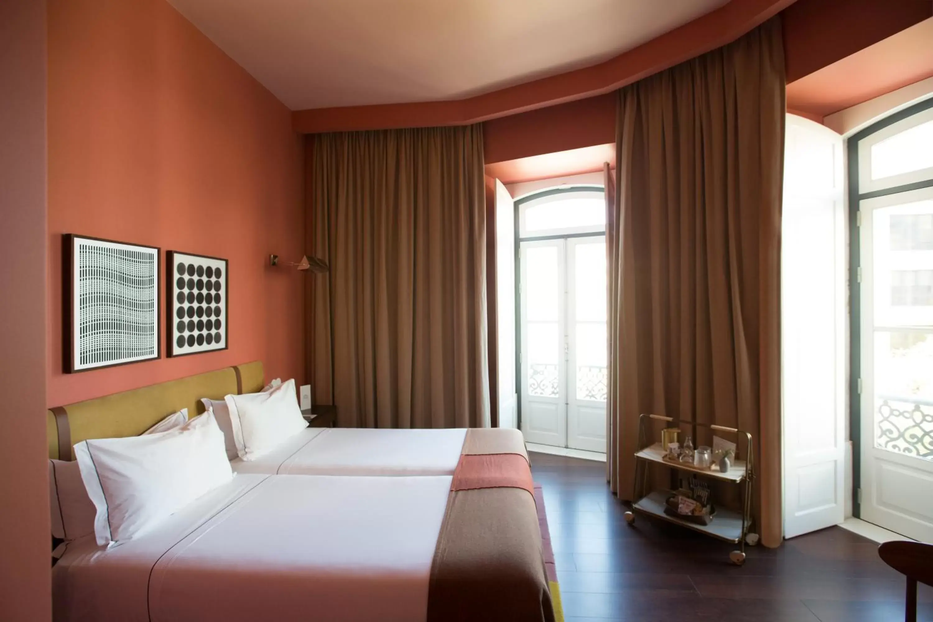 Bedroom, Bed in The Vintage Hotel & Spa Lisbon