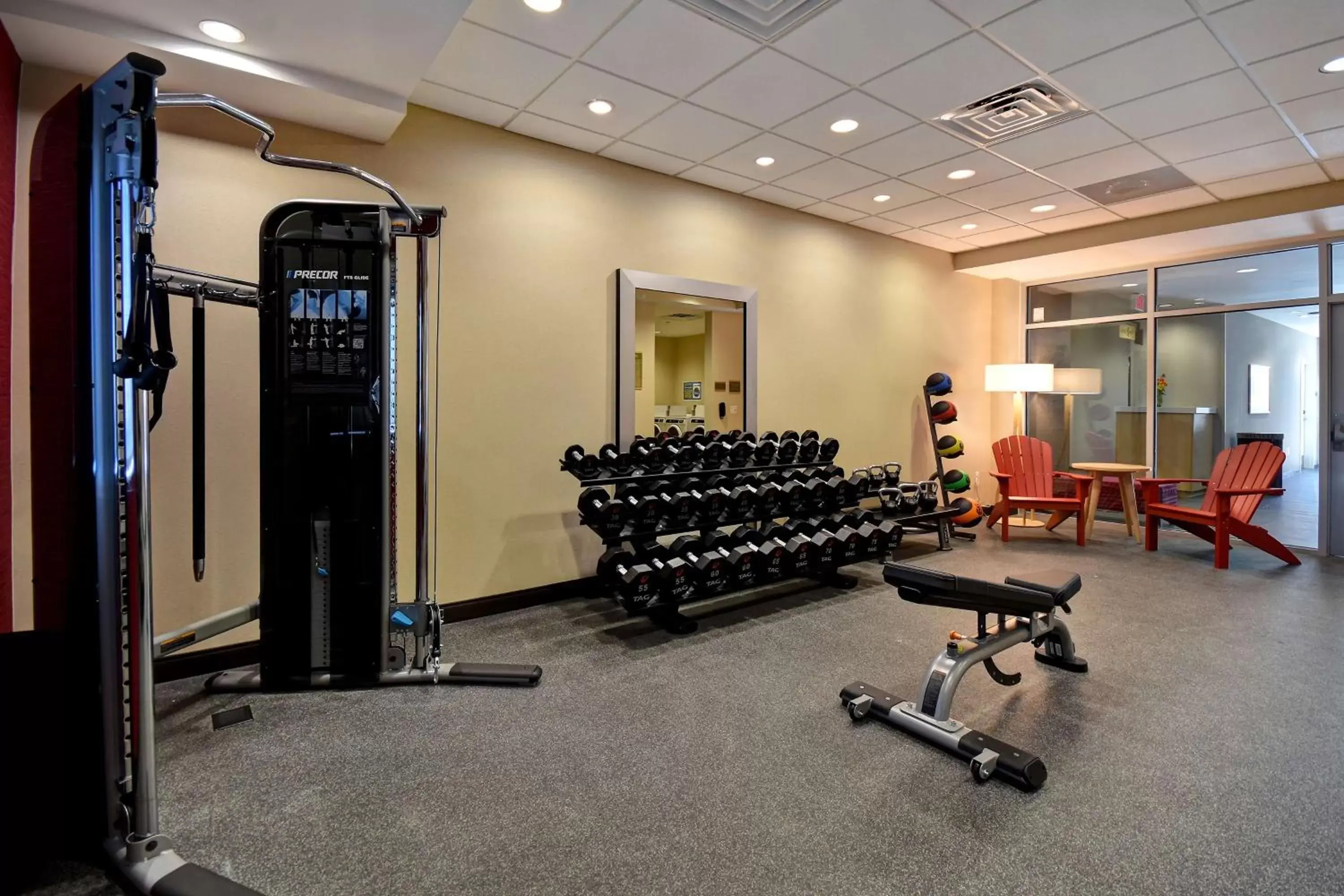 Fitness centre/facilities, Fitness Center/Facilities in Home2 Suites By Hilton Odessa