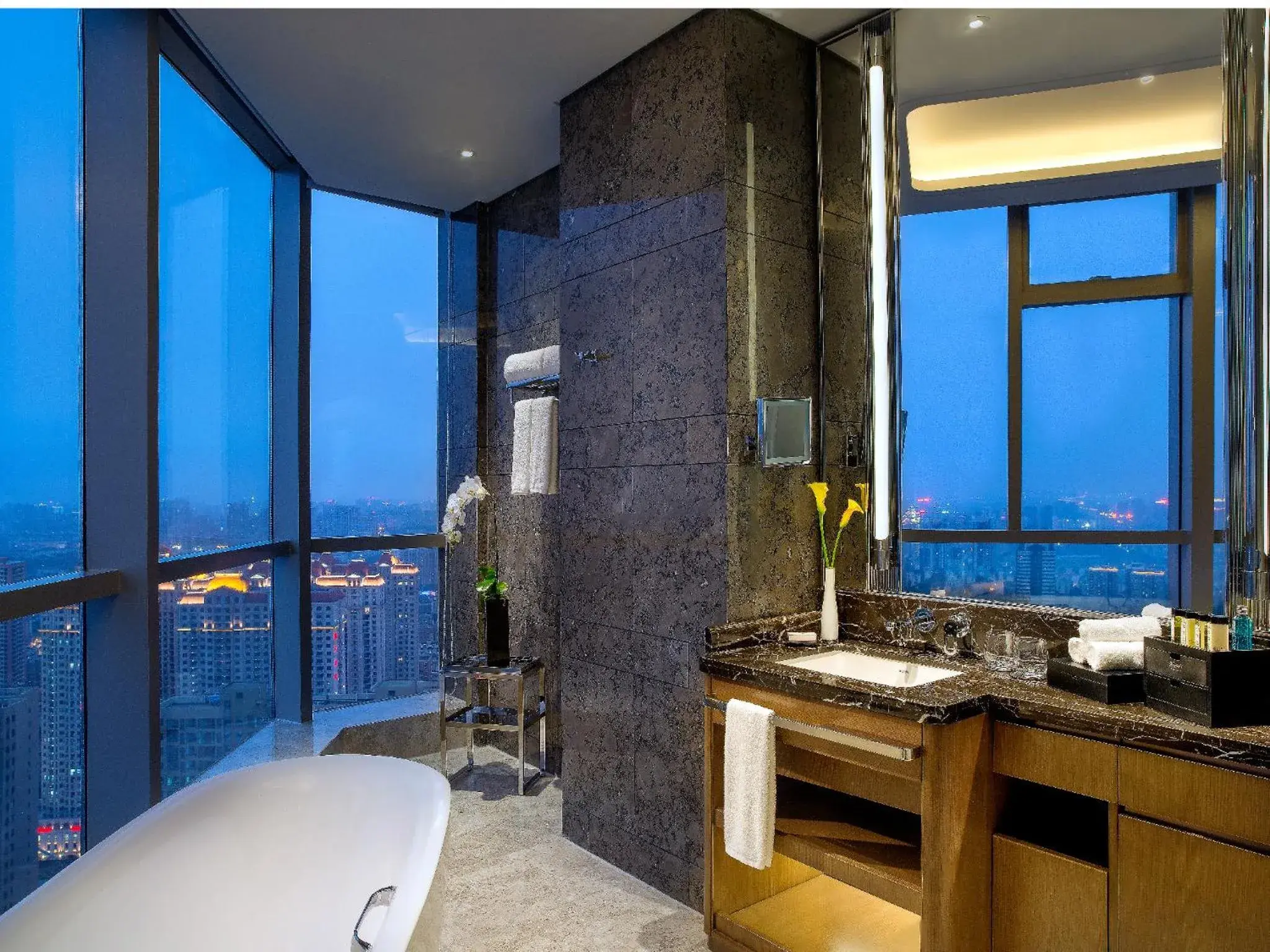 City view, Bathroom in Kempinski Hotel Changsha