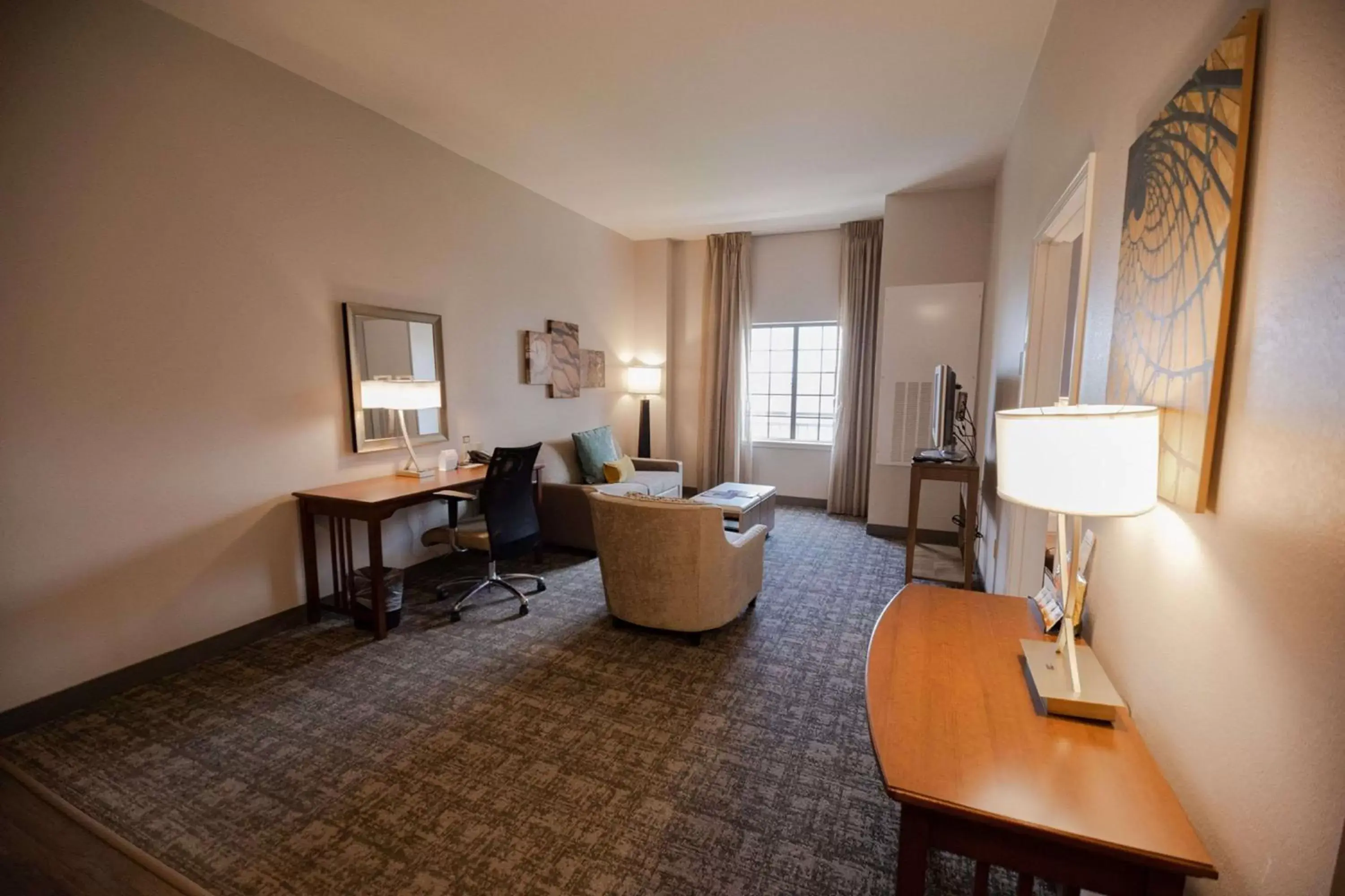 Bedroom, Seating Area in Sonesta ES Suites Baton Rouge University at Southgate