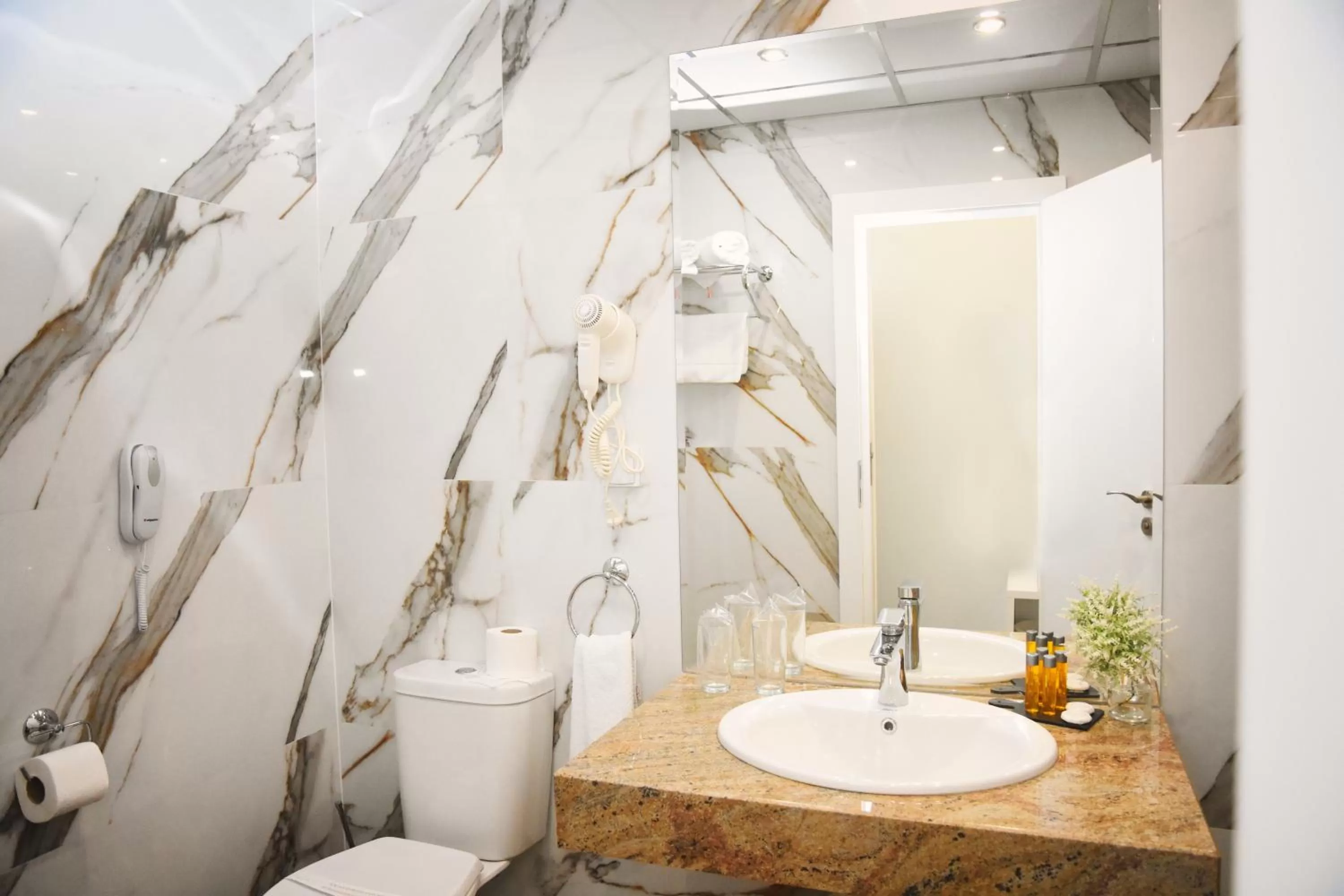 Toilet in Plovdiv City Center Hotel