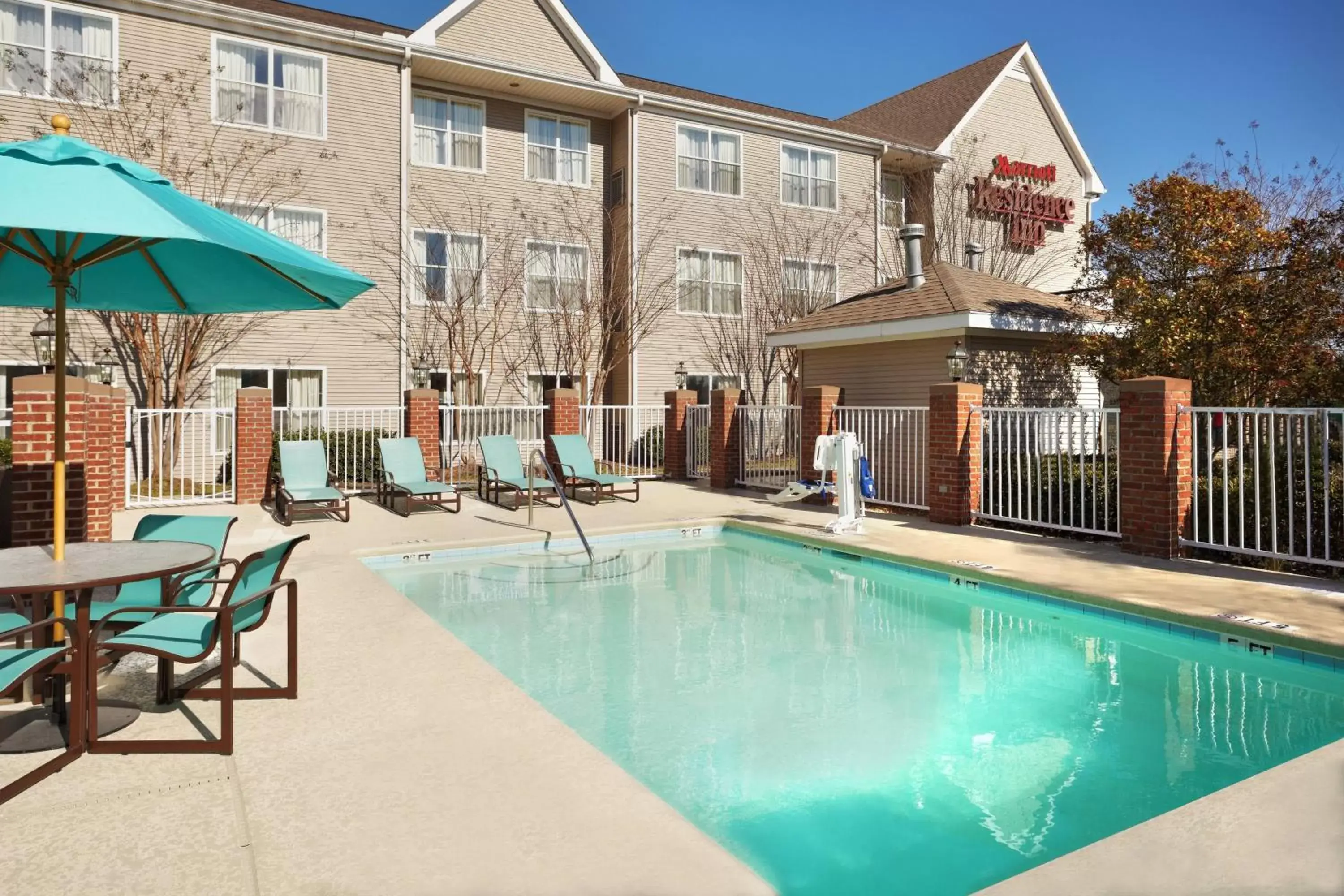 Swimming Pool in Residence Inn Greenville-Spartanburg Airport