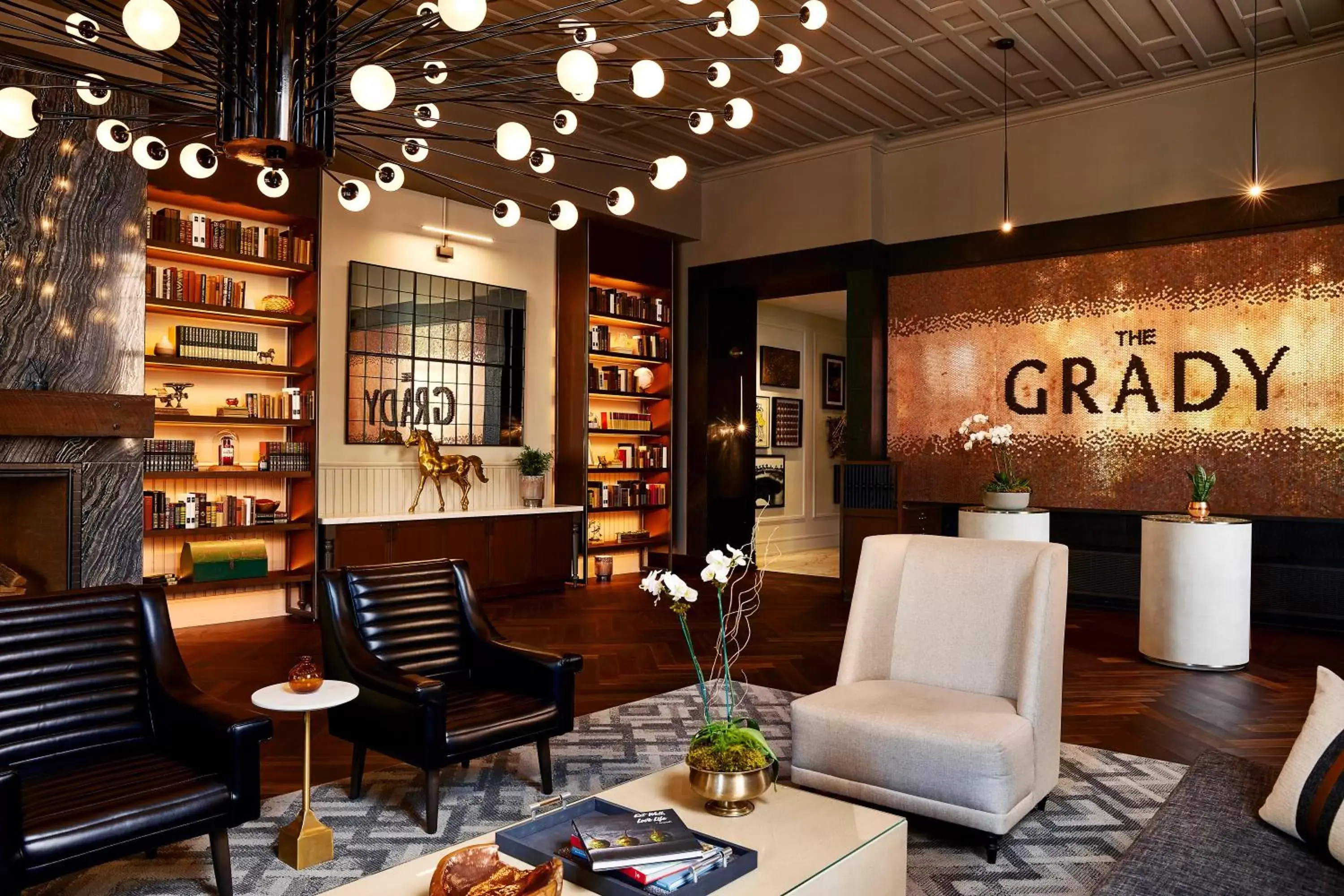 Lobby or reception in The Grady Hotel