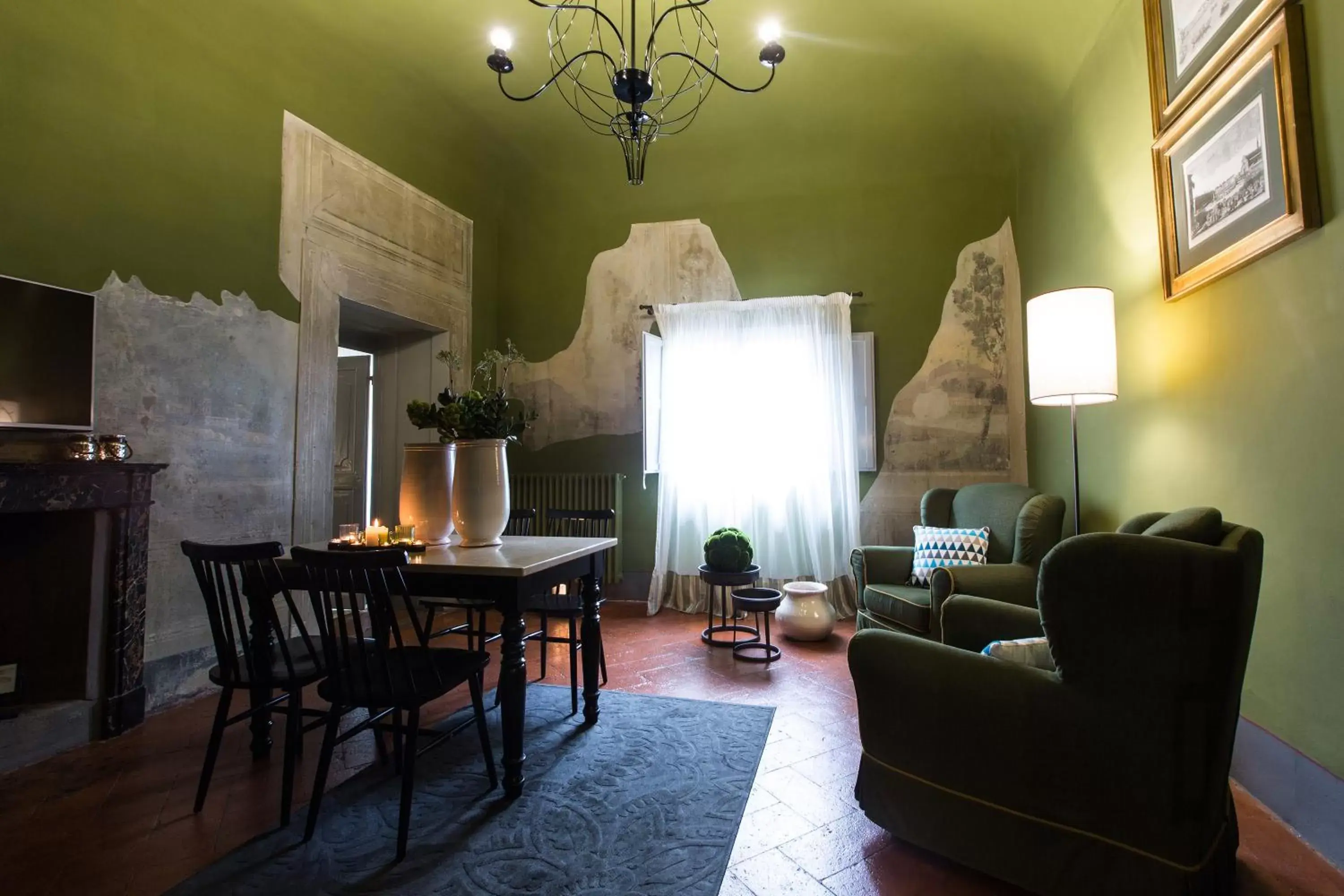 Living room, Seating Area in Canto degli Scali