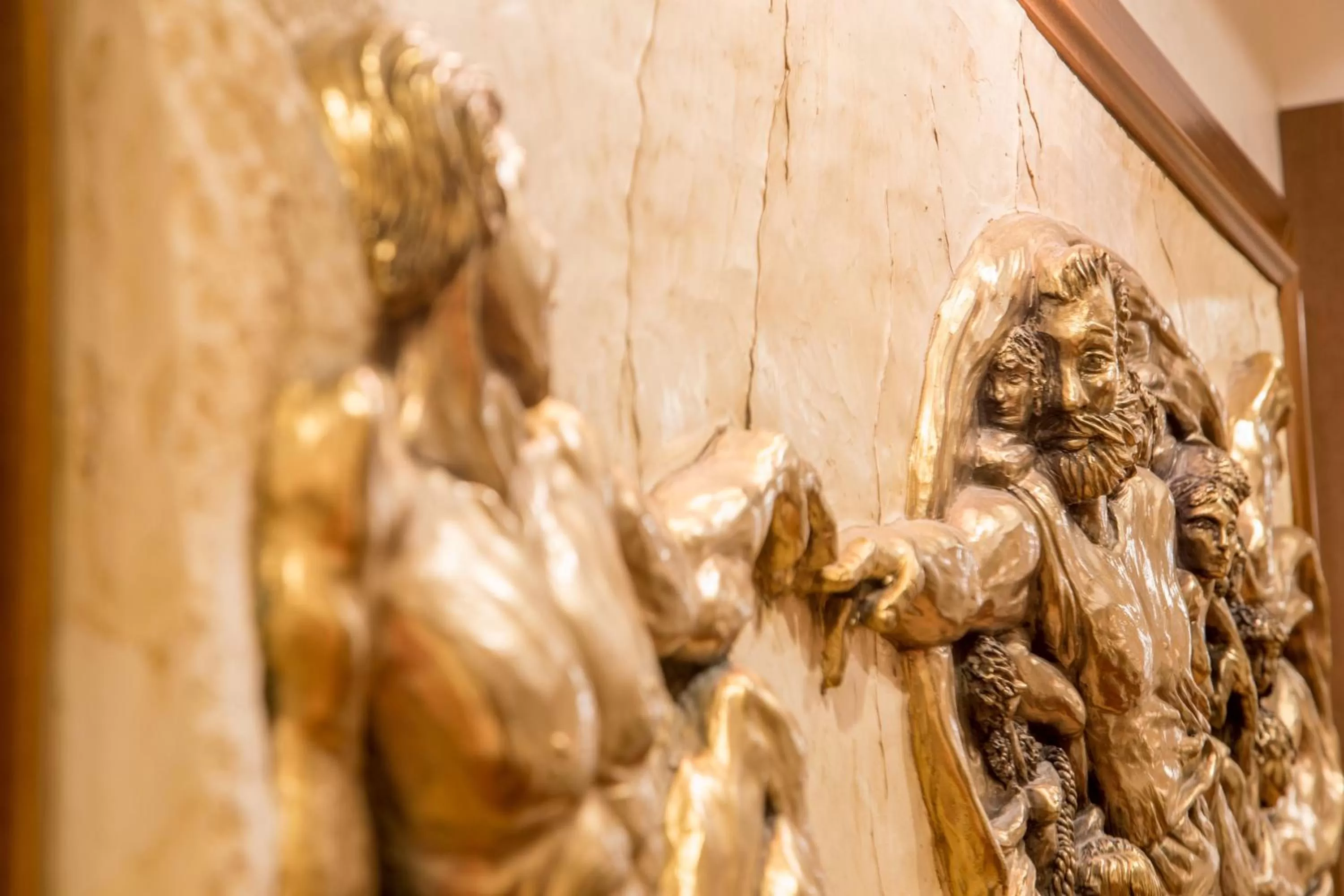 Decorative detail in Hotel Forte