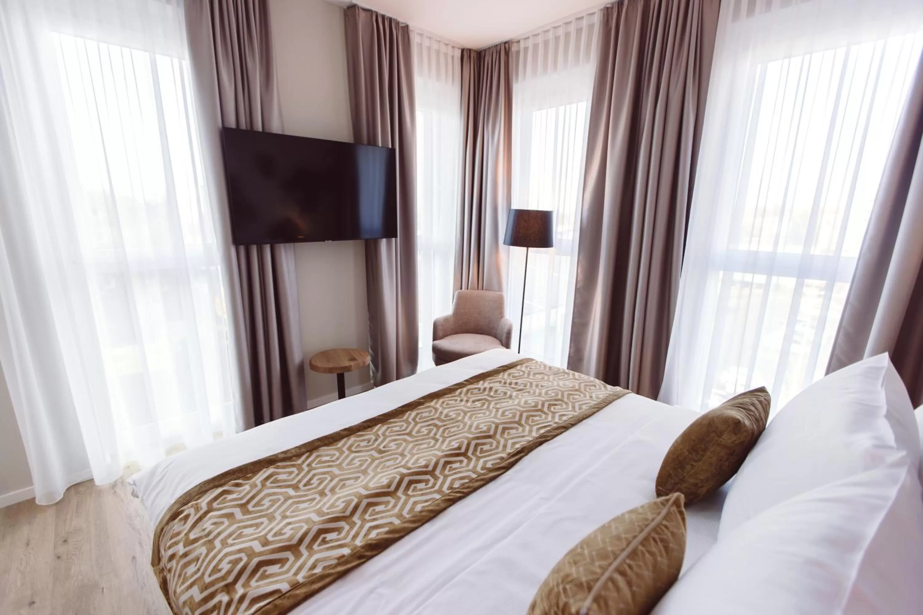 Bed in Hotel Libertas elements pure