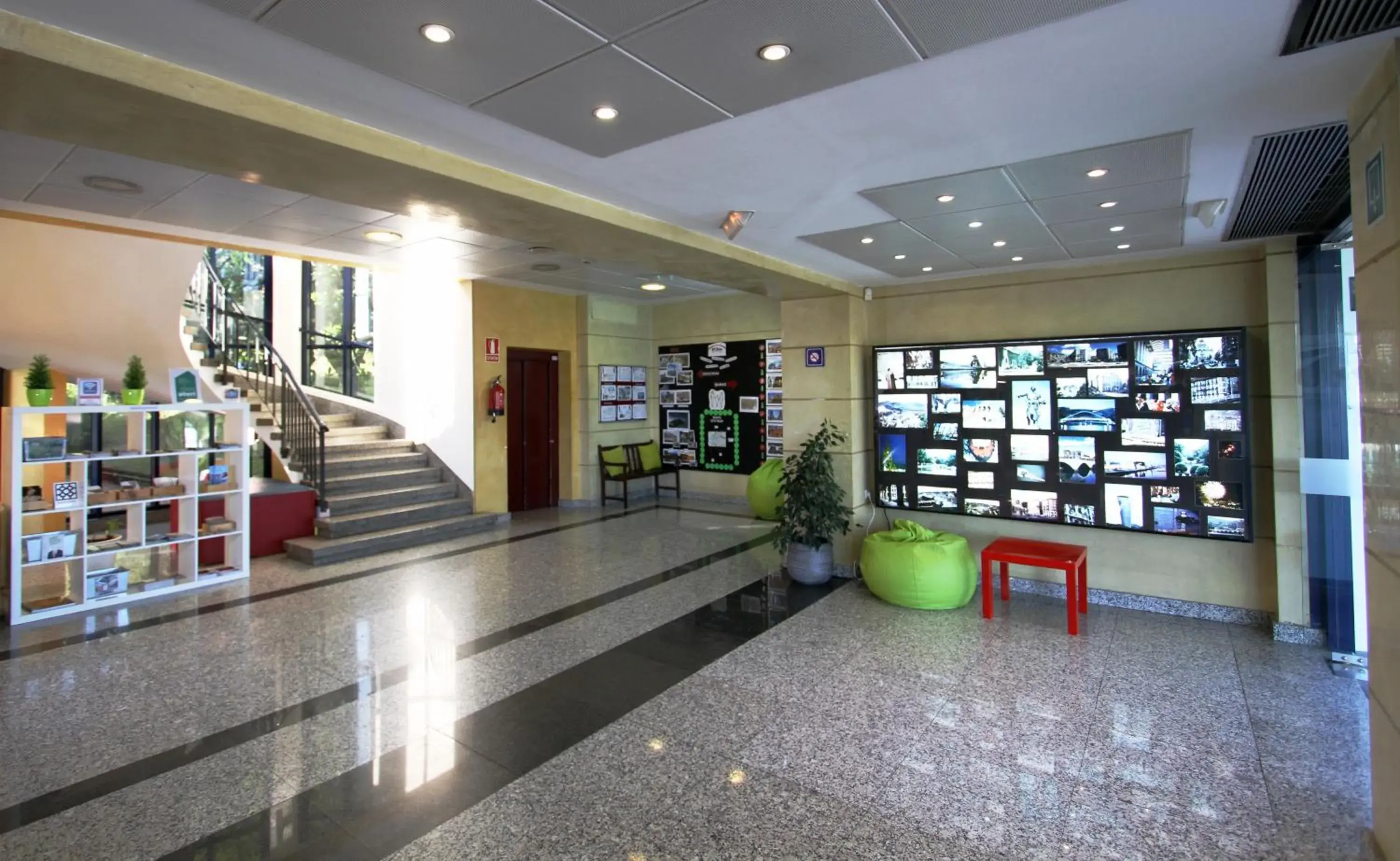 Lobby or reception in Bilbao Hostel Lobby or reception in Bilbao Hostel