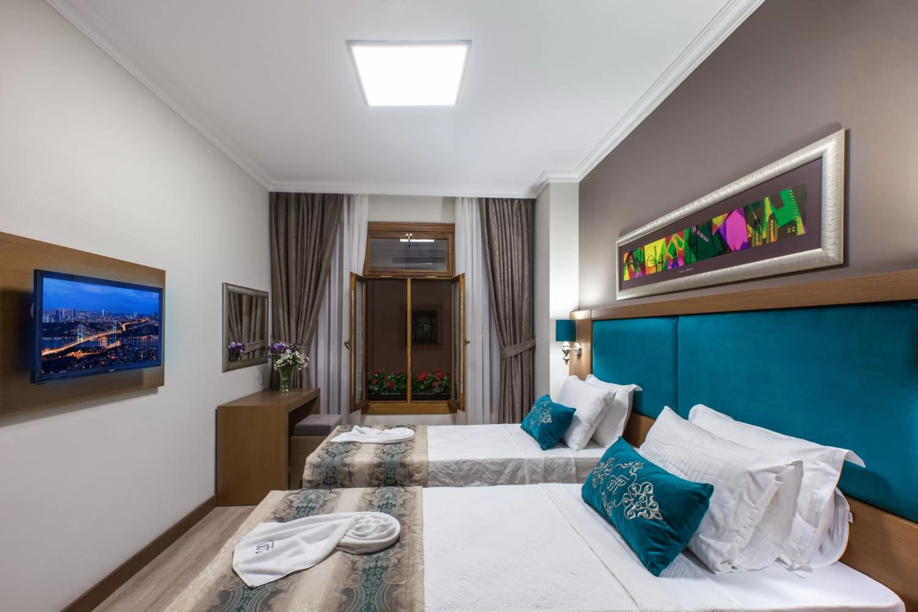 Bed in Ferman Hilal Hotel-Special Category