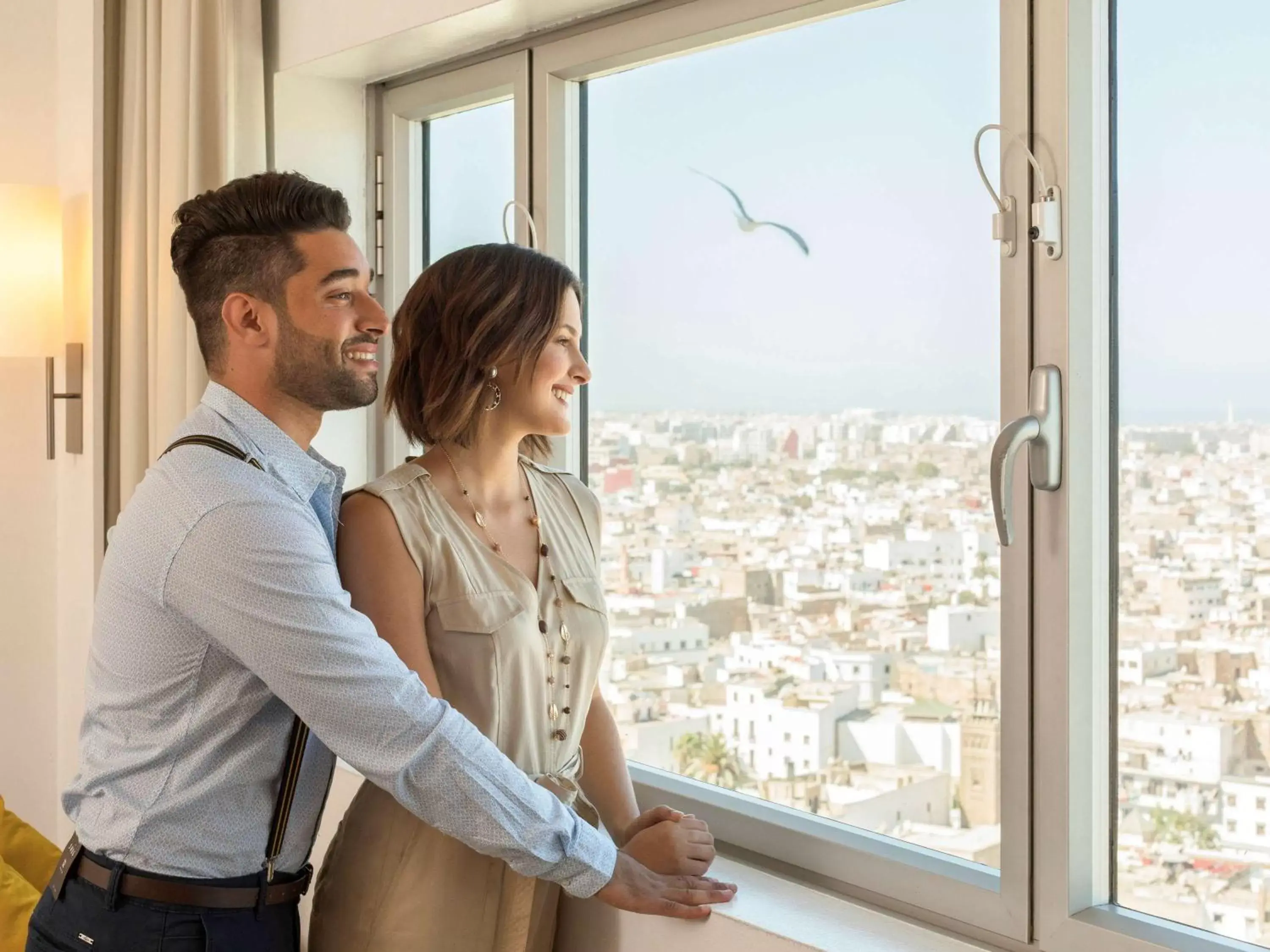 City view in Novotel Casablanca City Center