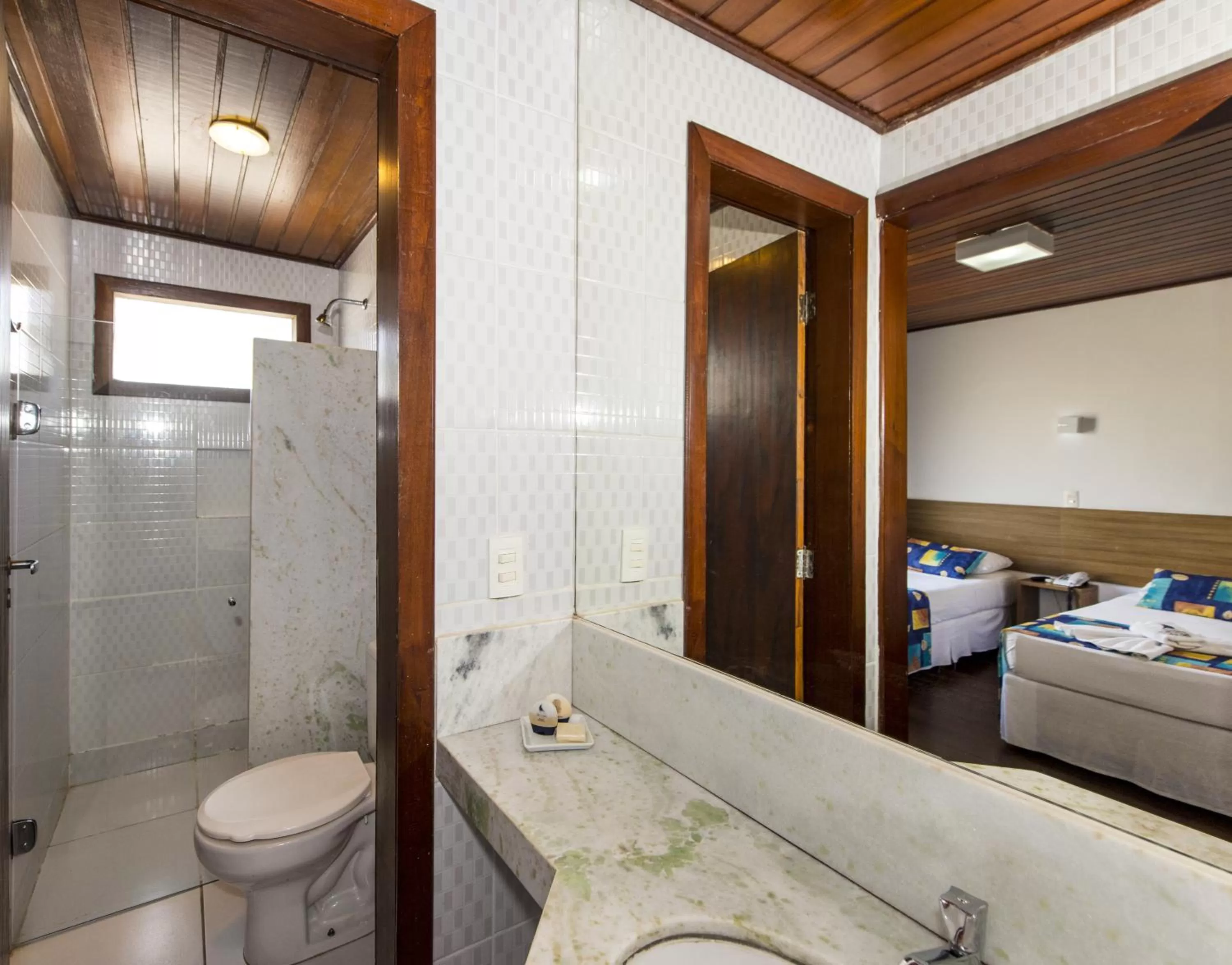 Bathroom in La Belle Beach Hotel