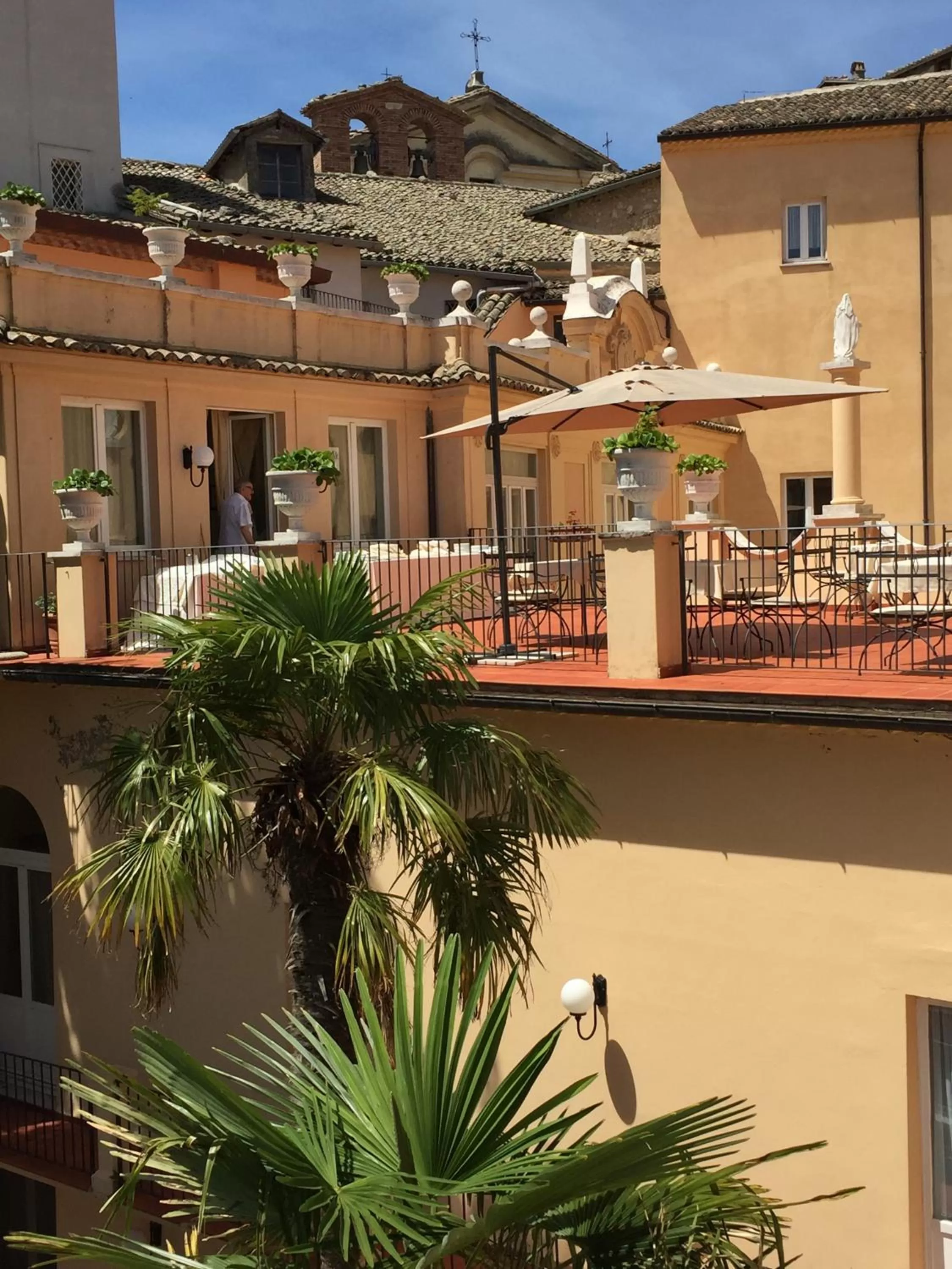 Balcony/Terrace in Hotel Relais Filonardi