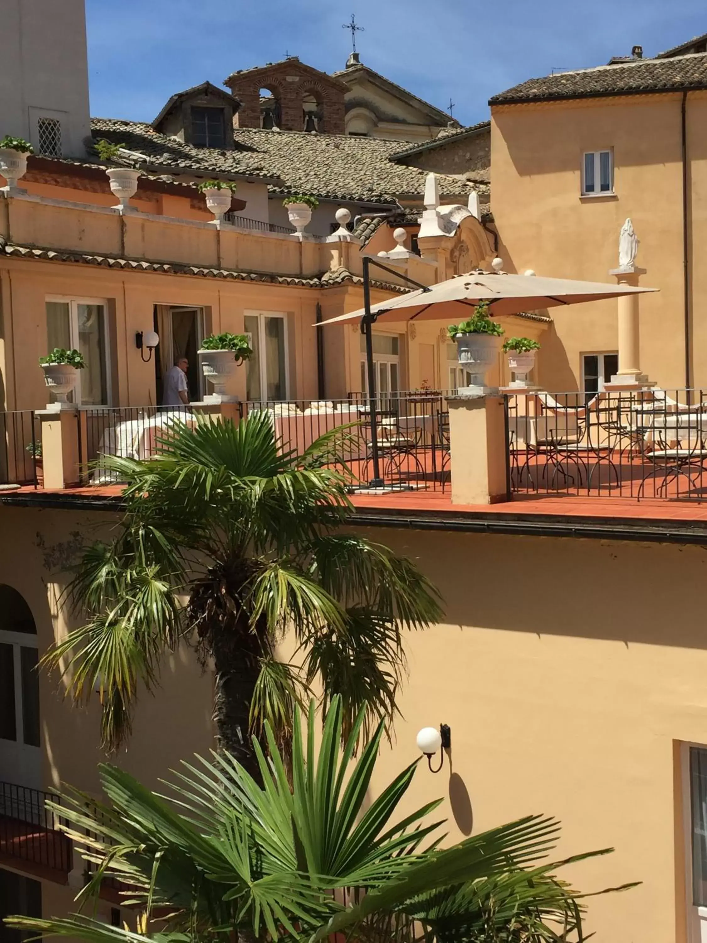 Balcony/Terrace, Property Building in Hotel Relais Filonardi