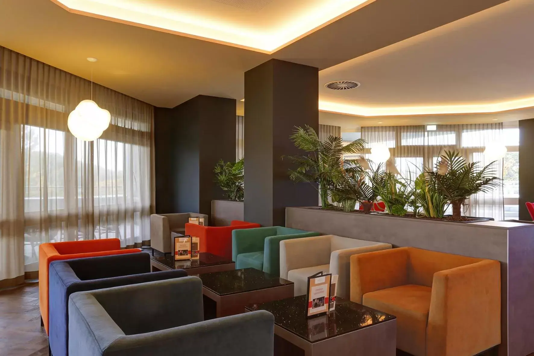 Lounge or bar, Lobby/Reception in Parkhotel CUP VITALIS