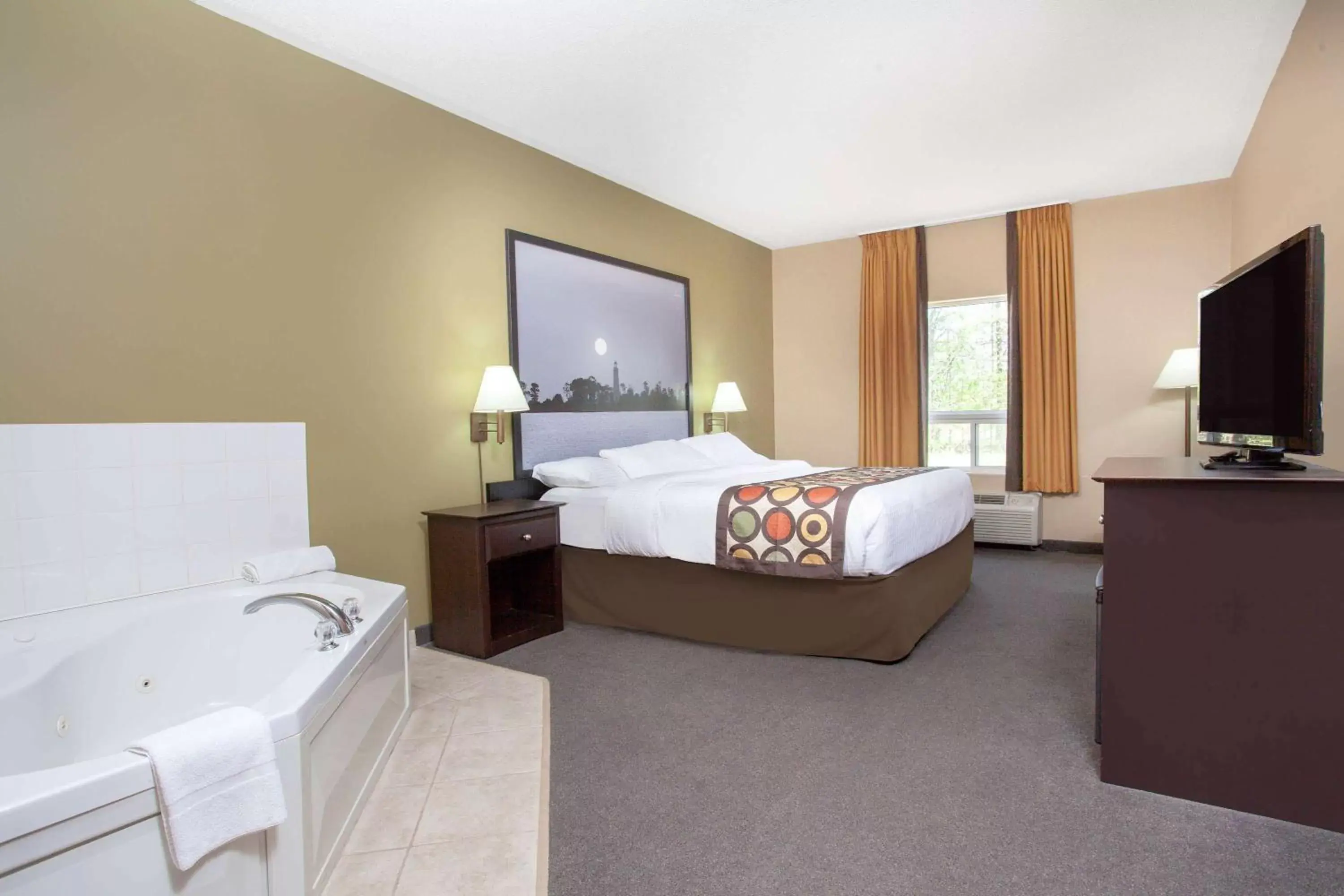 Photo of the whole room, Bed in Super 8 by Wyndham Midland