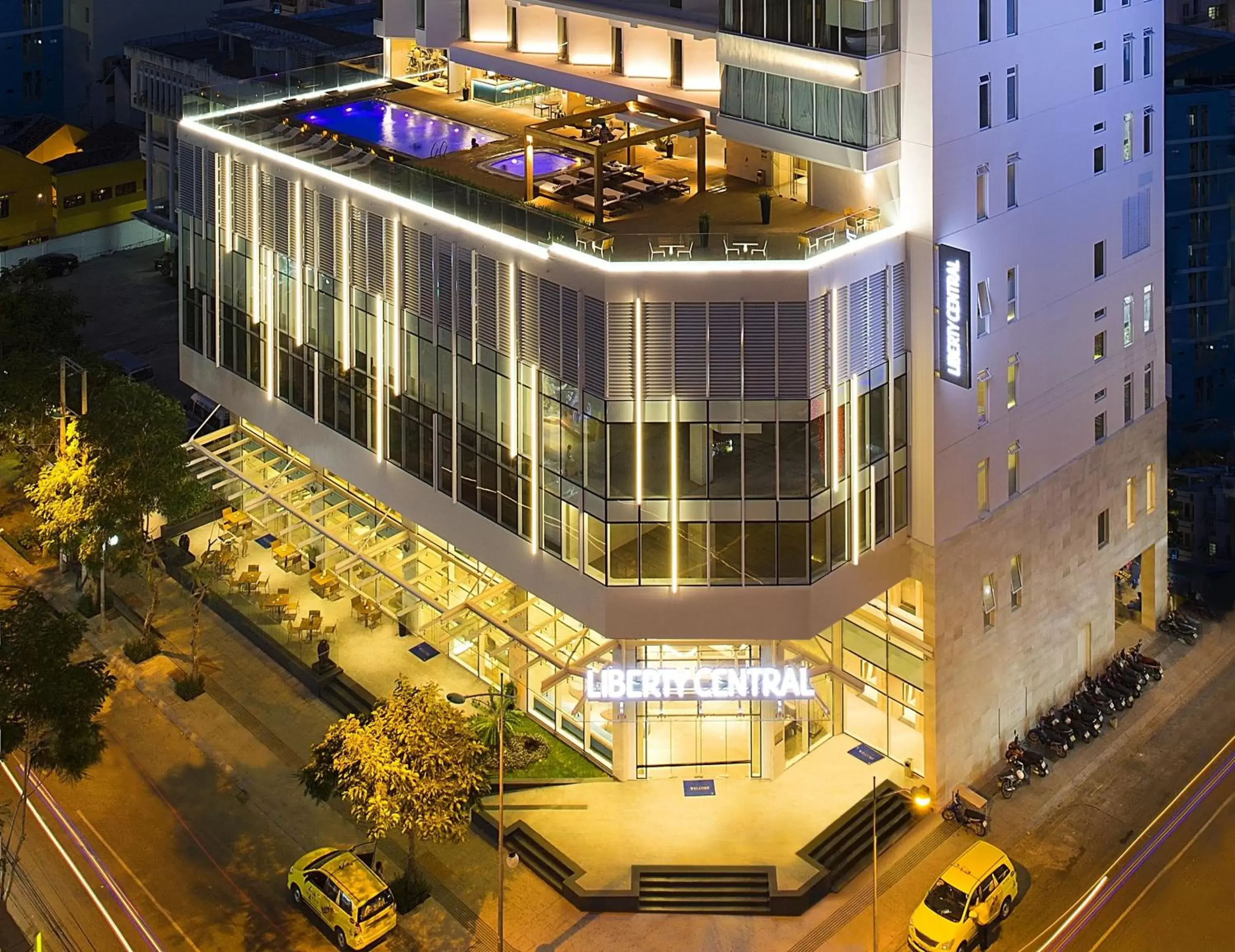 Property building in Liberty Central Nha Trang Hotel