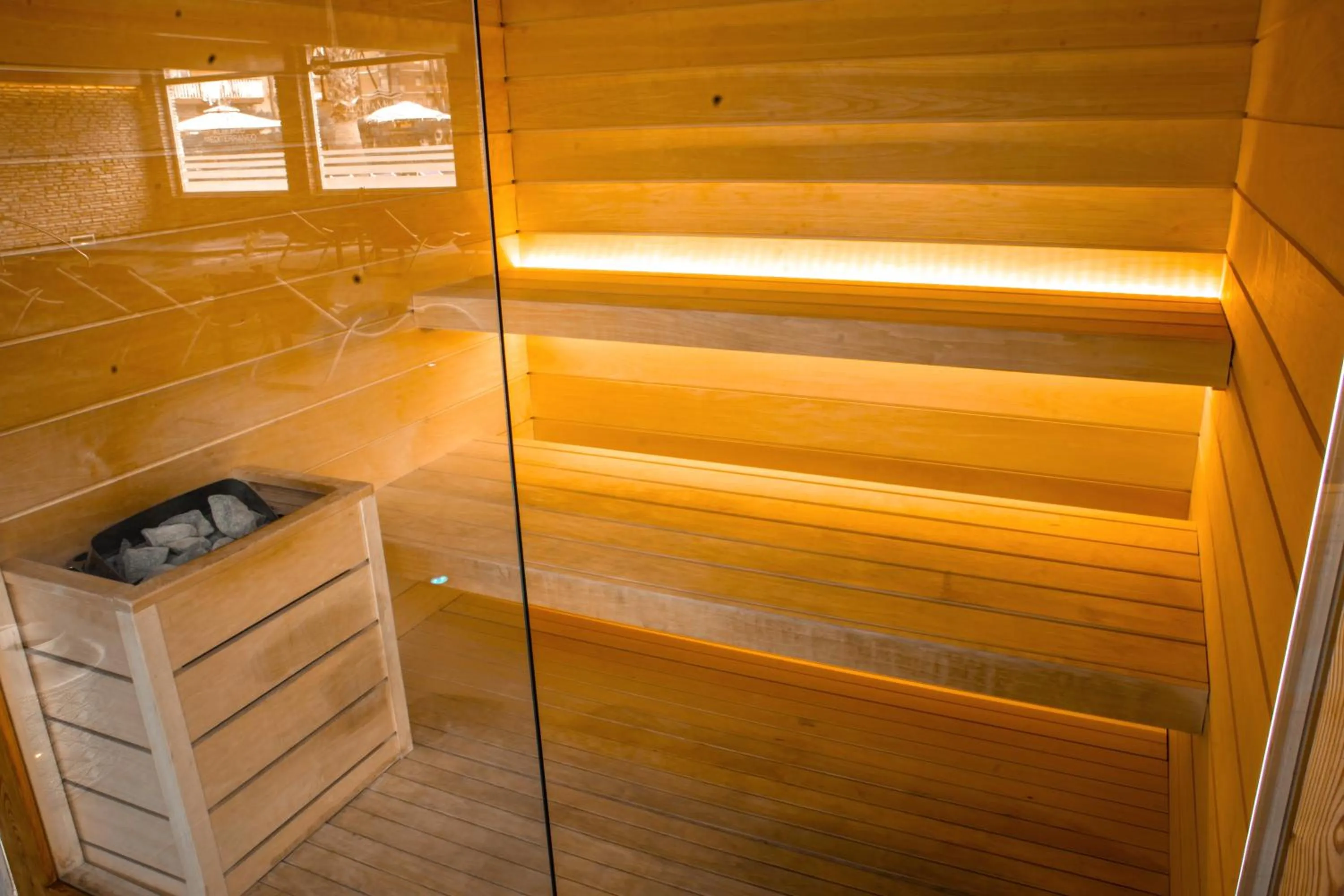 Spa and wellness centre/facilities in Albergo Mediterraneo